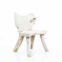 Asian Wooden Accent Chair