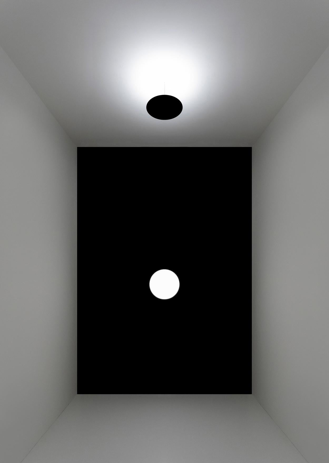 Italian ASINTOTO ceiling lamp in Gravity Black by Davide Groppi  For Sale