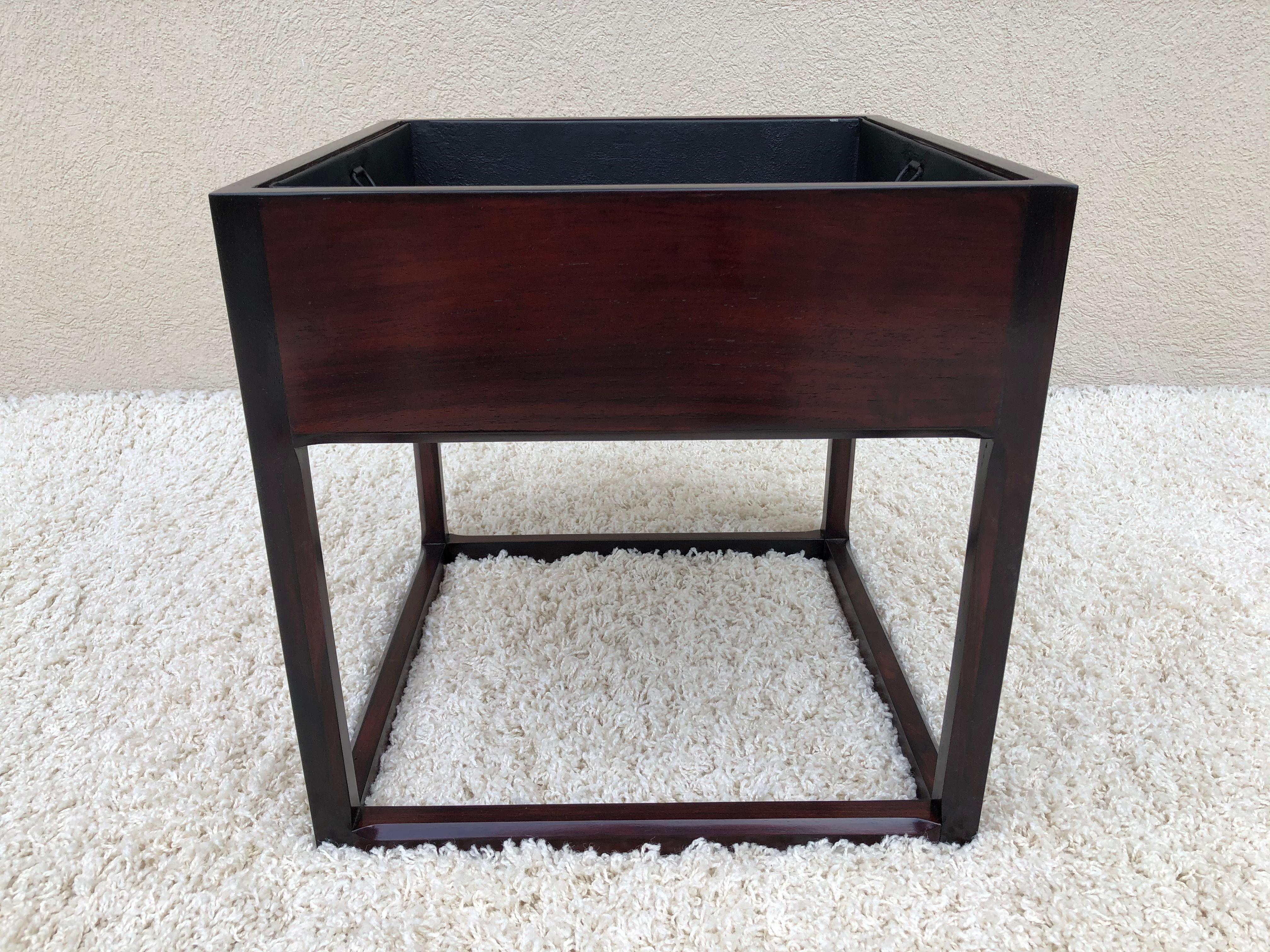 Asked Kjersgaard Danish Rosewood Mid-Century Modernist Planter For Sale 1