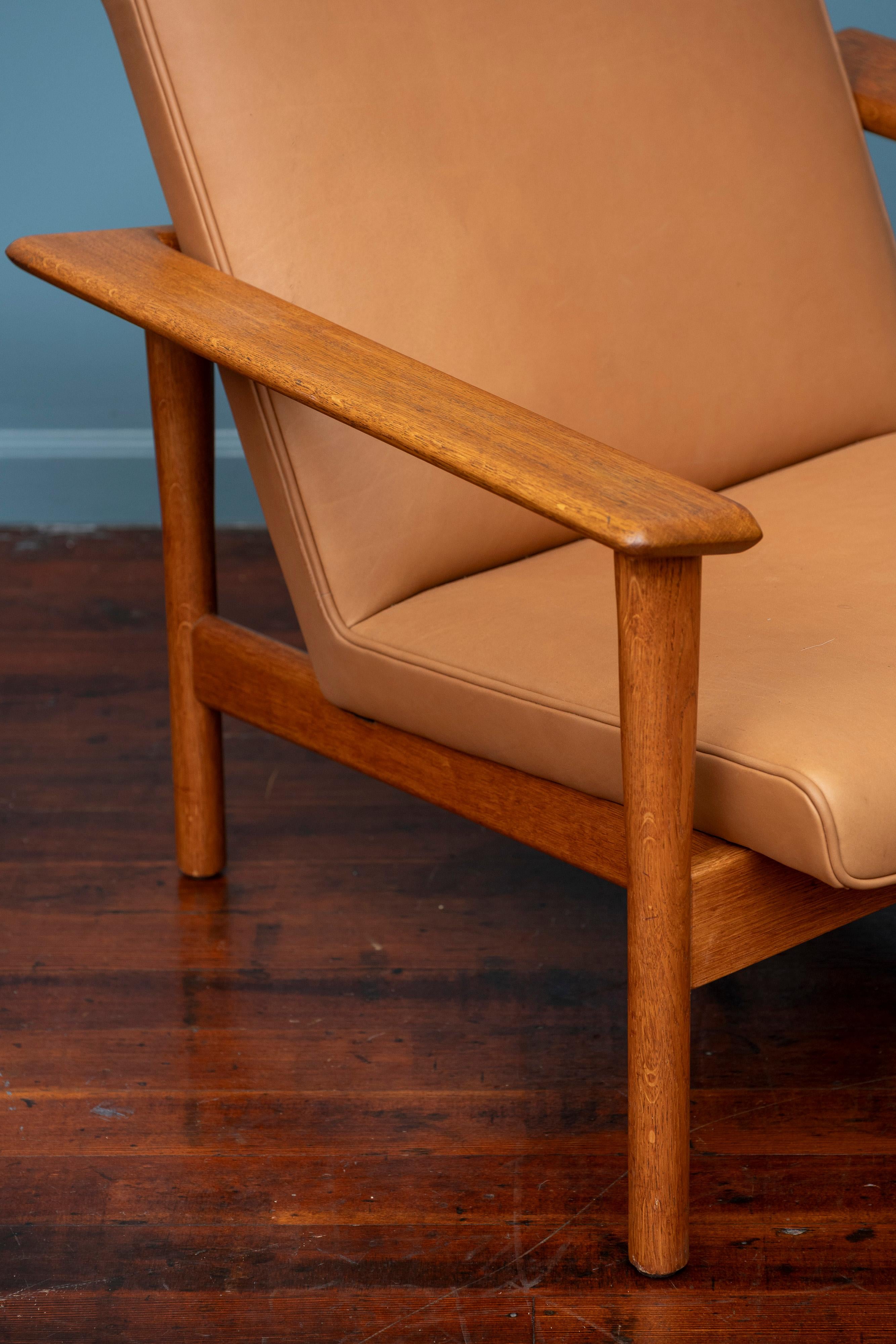 Askel Bender Madsen & Ejner Larsen Lounge Chairs for Willy Beck For Sale 2