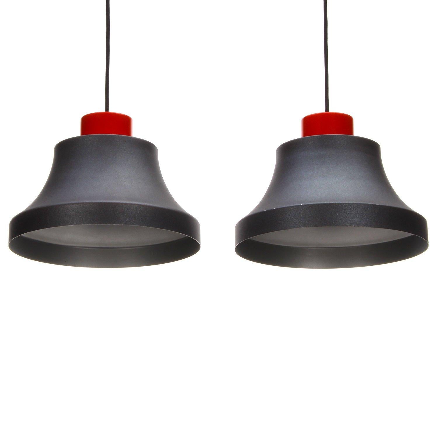 Askepot ‘Cinderella’ Pendant Pair by Jo Hammerborg in 1976-1977 for Fog & Morup (Industriell)