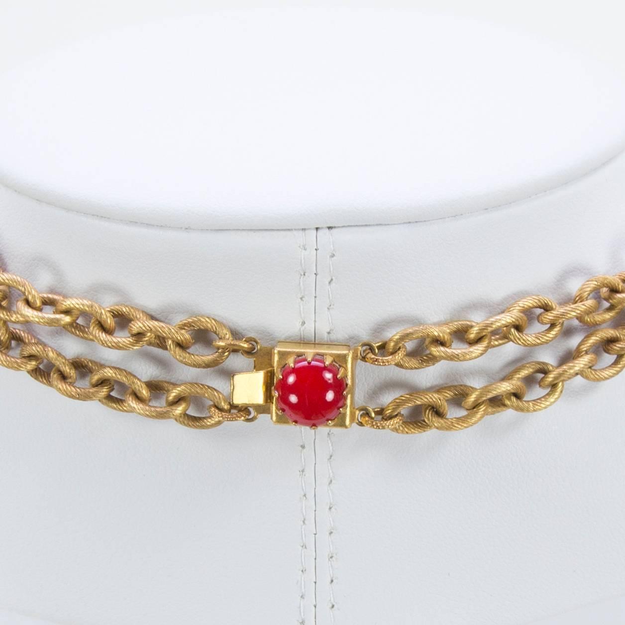 Askew London Faux Multi Gemstone Collar Statement Necklace 5
