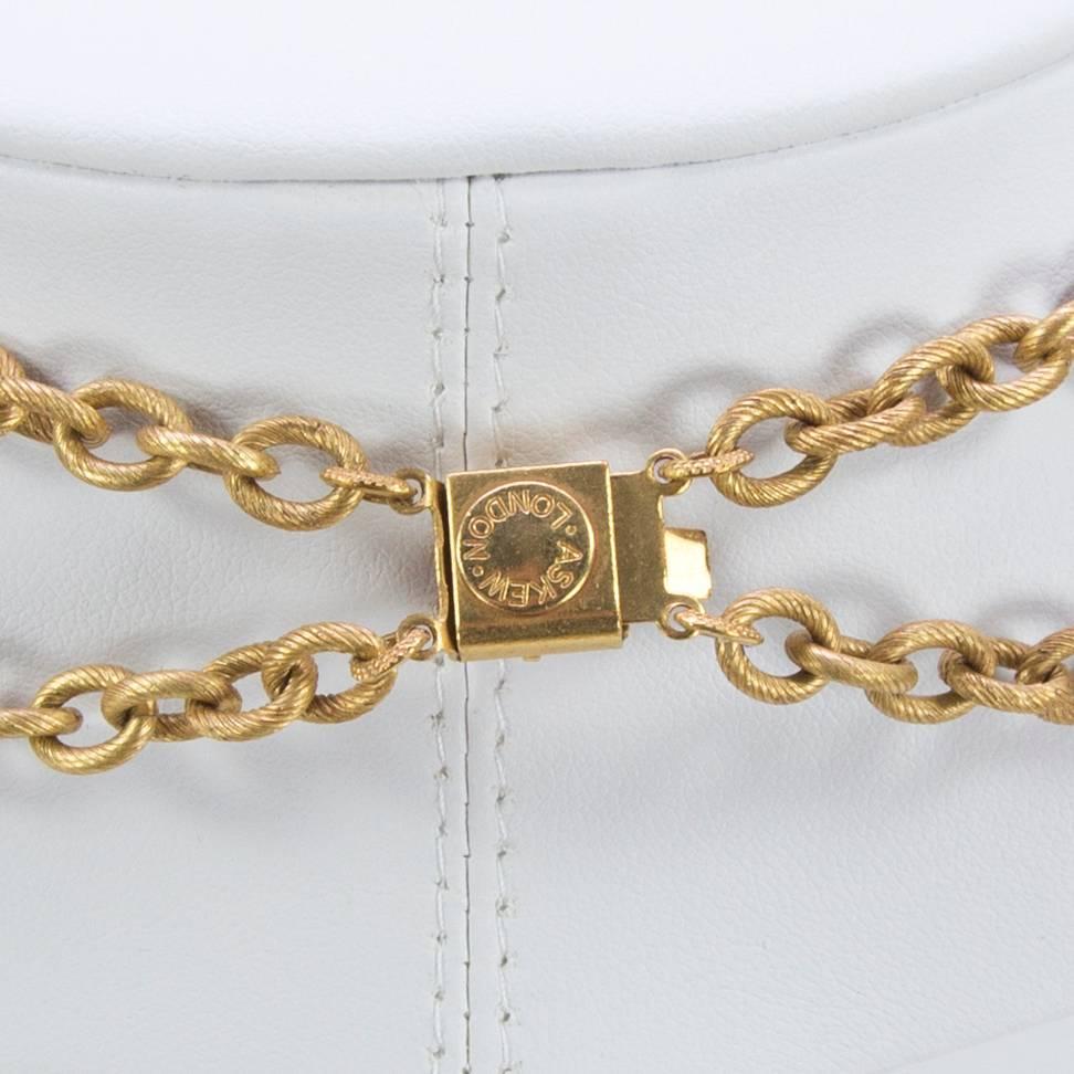 Askew London Faux Multi Gemstone Collar Statement Necklace 6