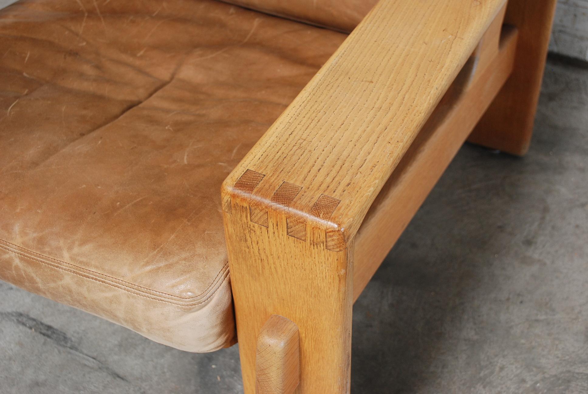 Asko Bonanza Armchair Brown Caramel Leather Chair Design Esko Pajamies 4
