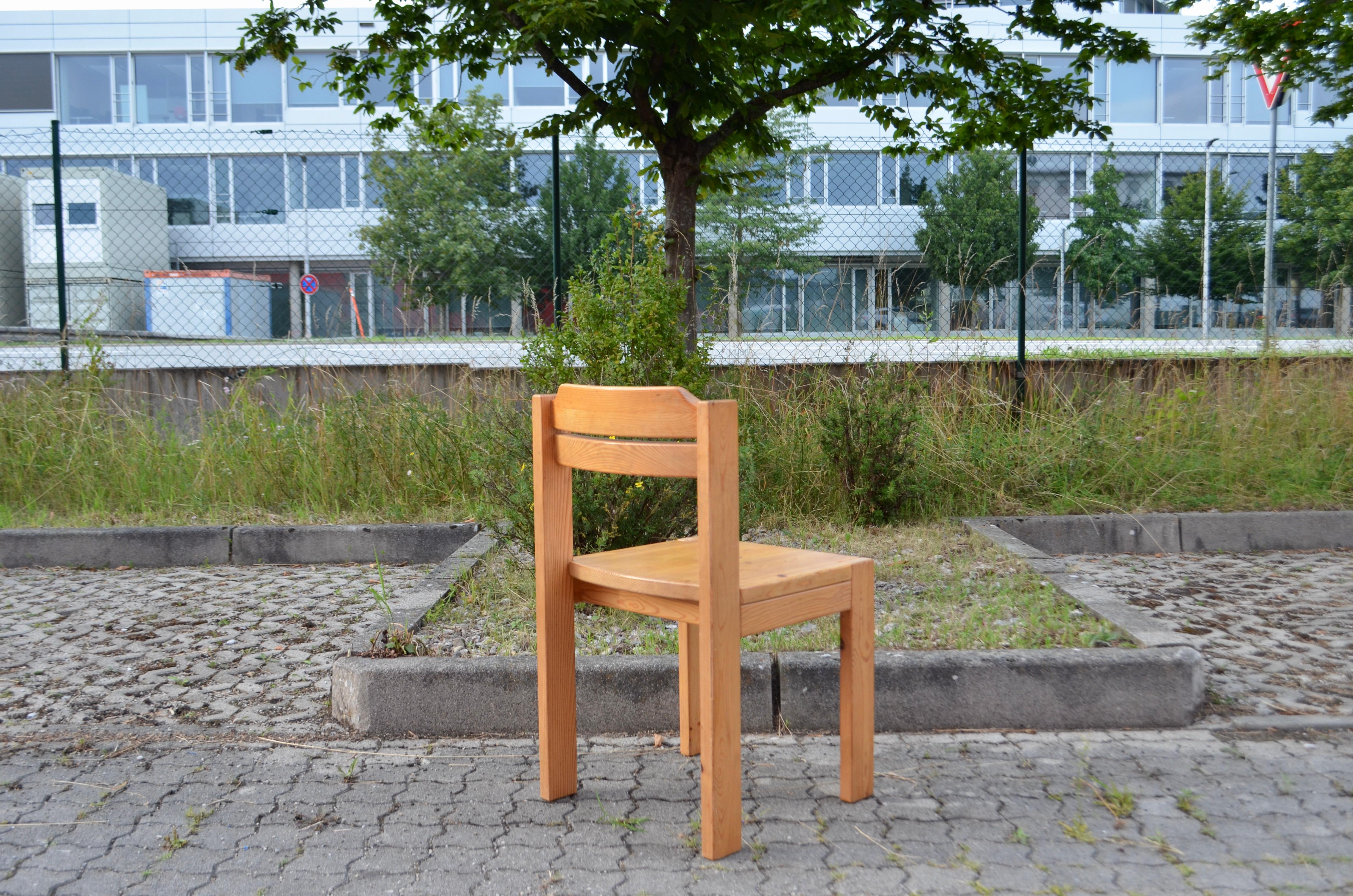Esszimmerstuhl ASKO aus skandinavischem Kiefernholz Ilmari Tapiovaara, 4er-Set im Angebot 6