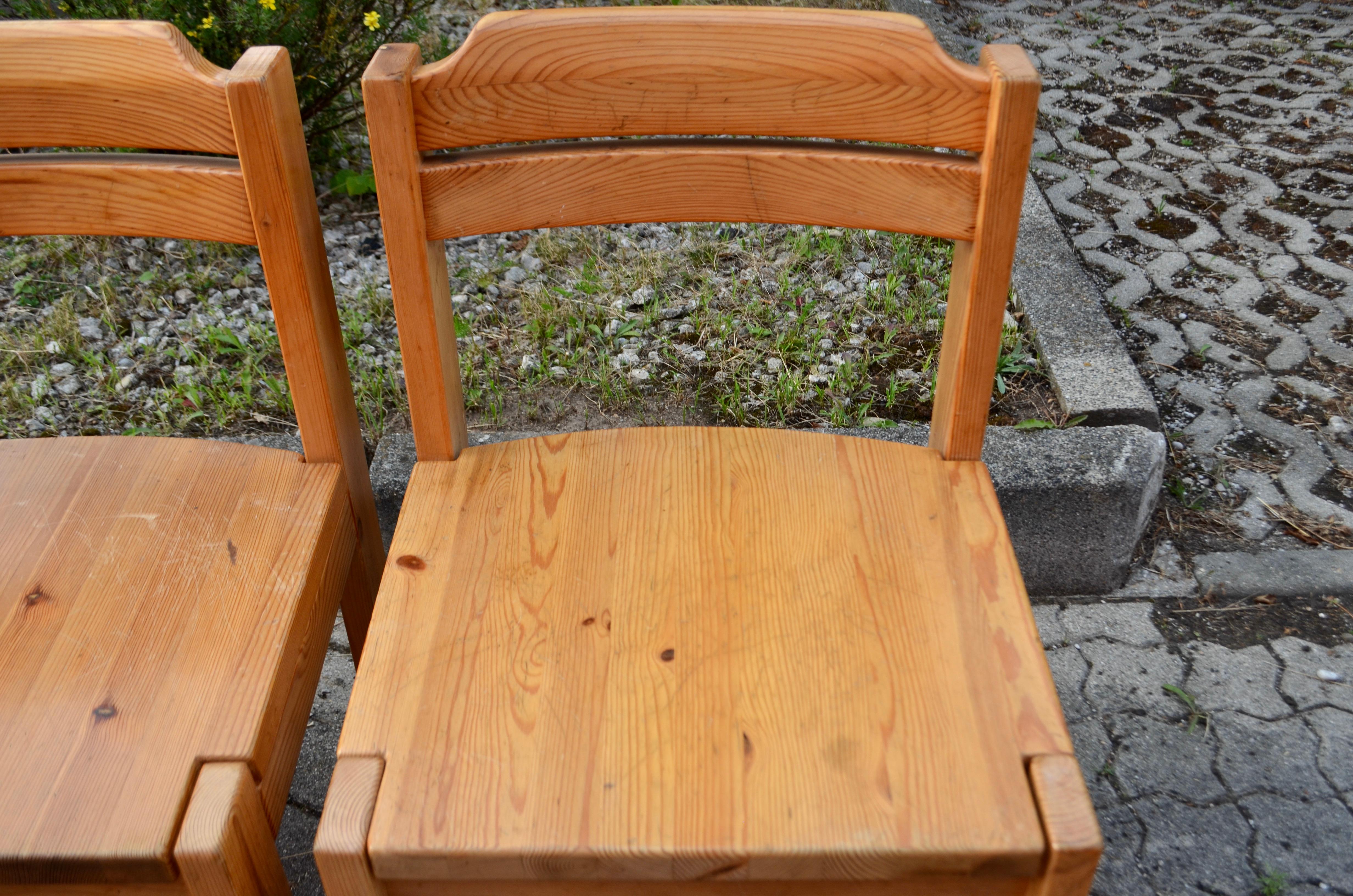Esszimmerstuhl ASKO aus skandinavischem Kiefernholz Ilmari Tapiovaara, 4er-Set im Angebot 1