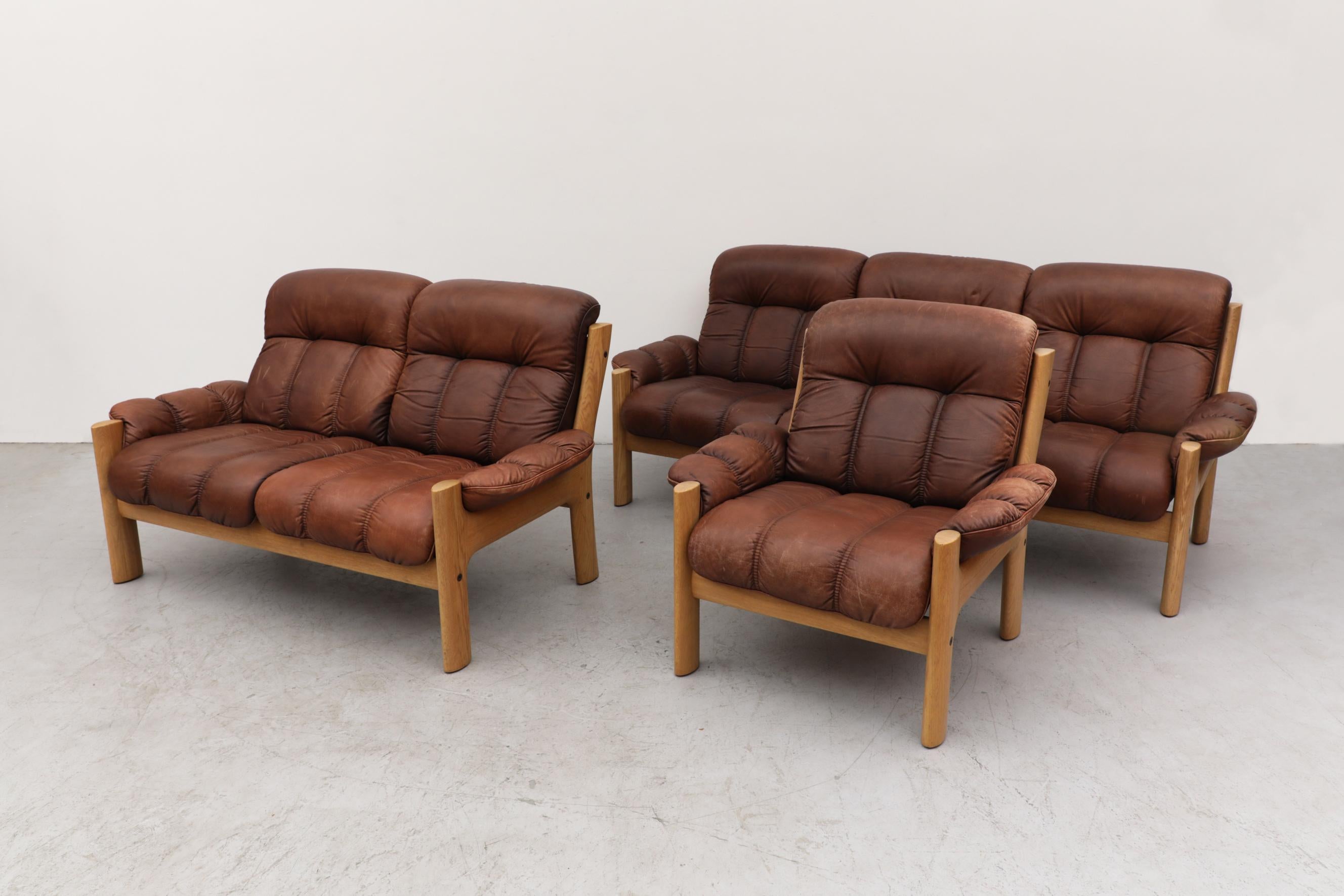 3 seater leather sofa