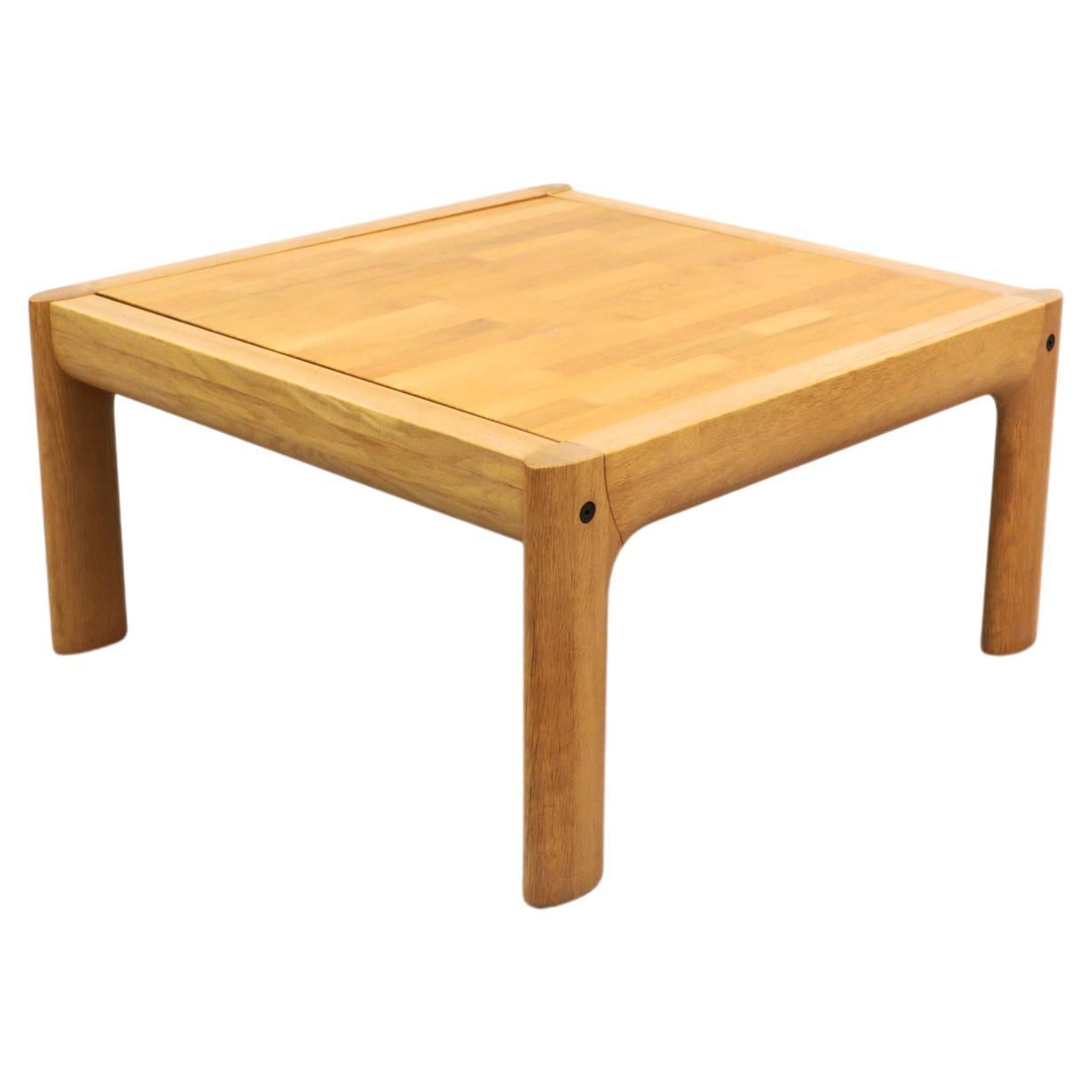 Asko Oak Coffee Table with Inset Top