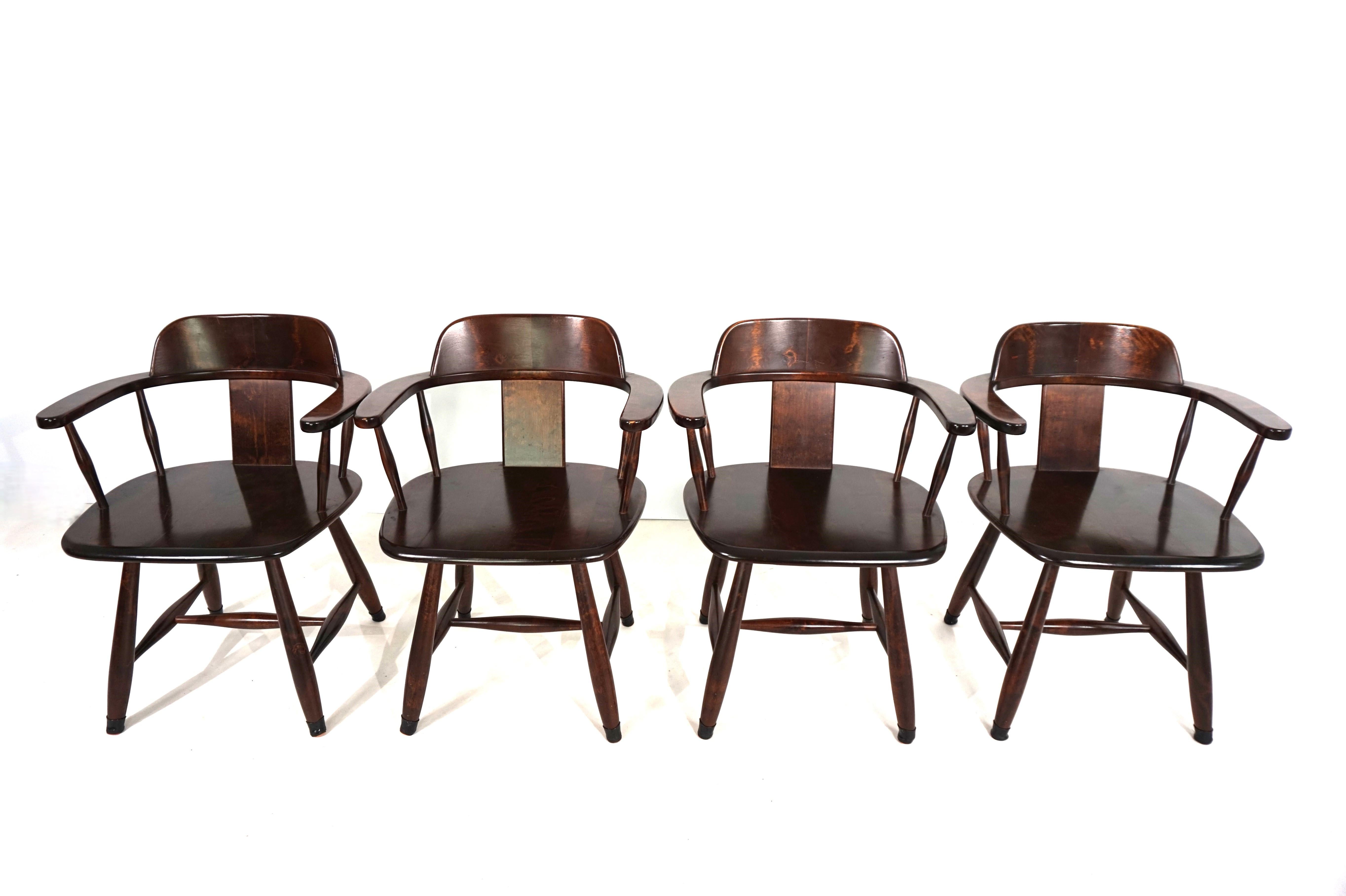Asko set of 4 dining chairs, 1970 im Angebot 4
