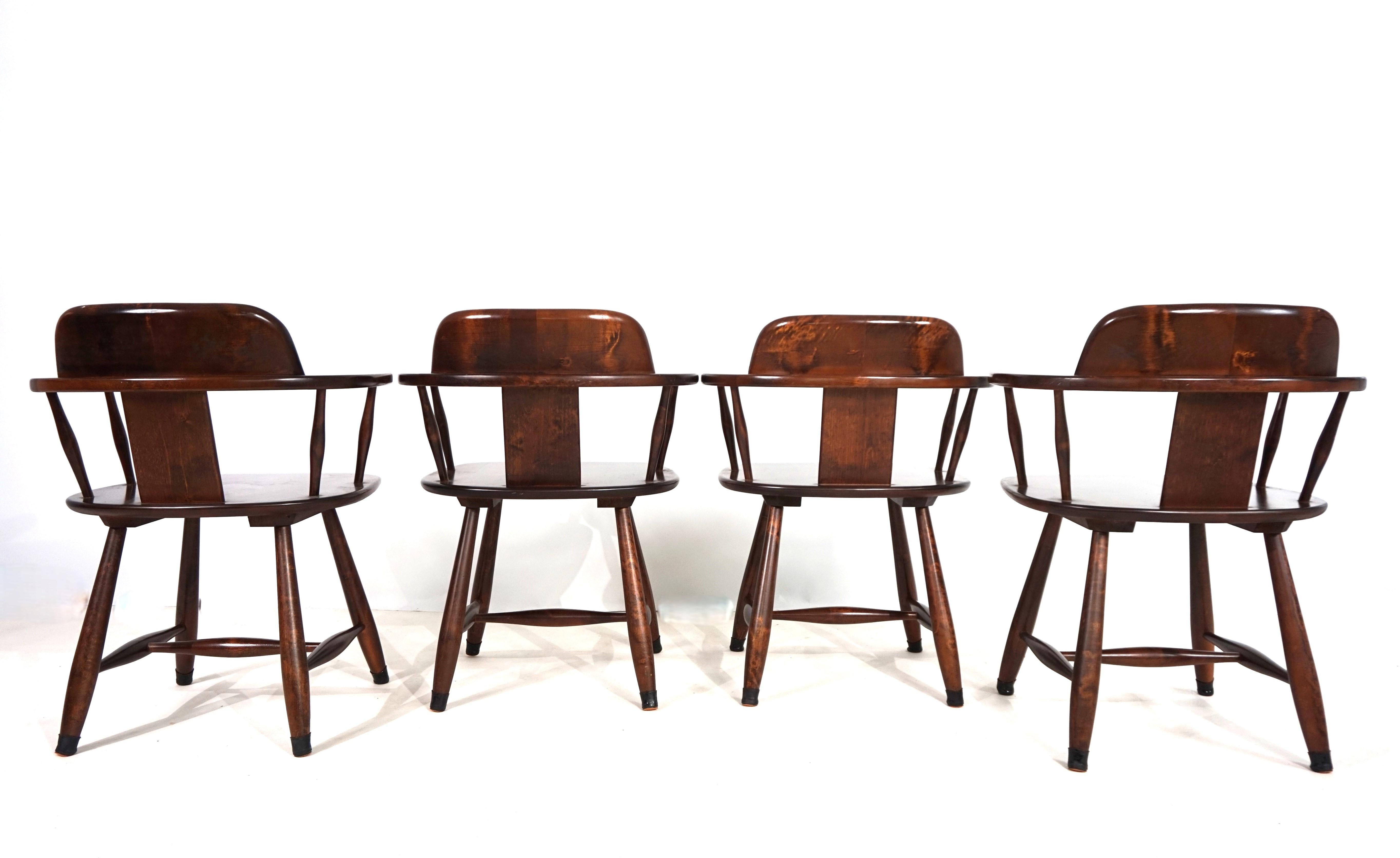 Asko set of 4 dining chairs, 1970 im Angebot 12