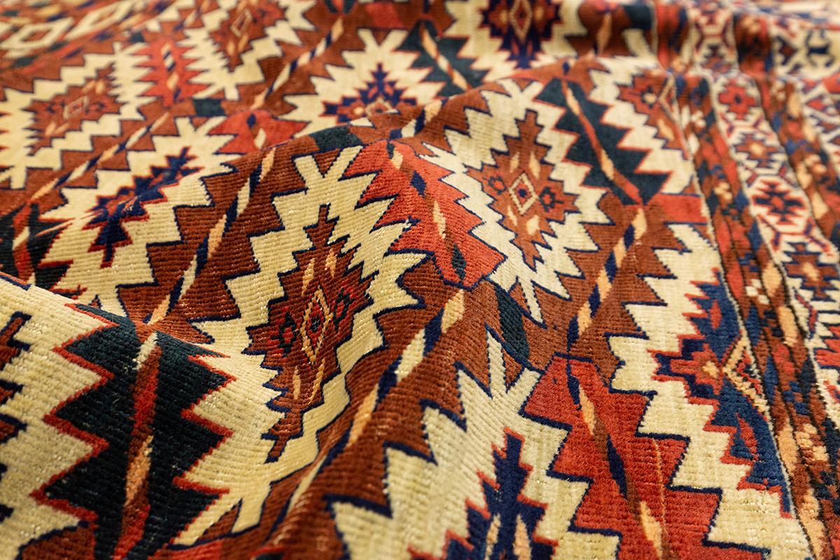 Wool Asmalik Yomut Rug For Sale