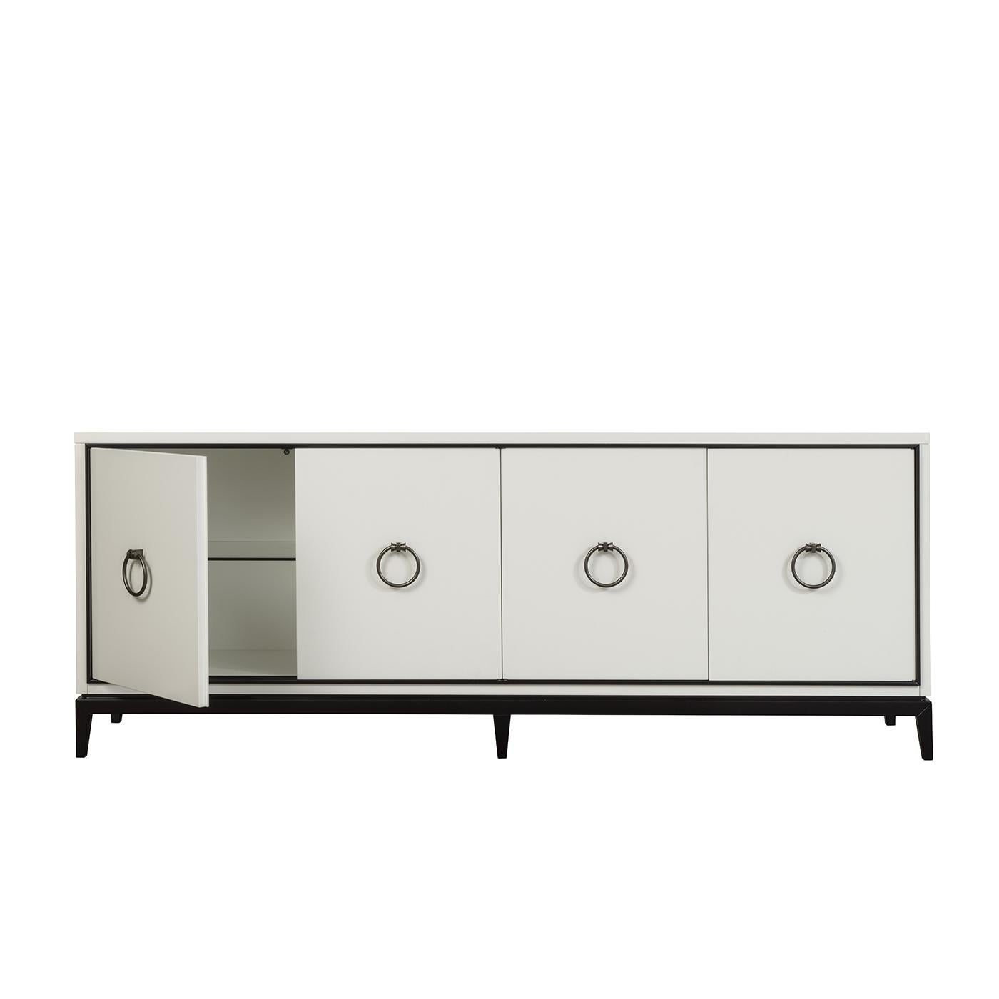 Italian Asmara White Sideboard