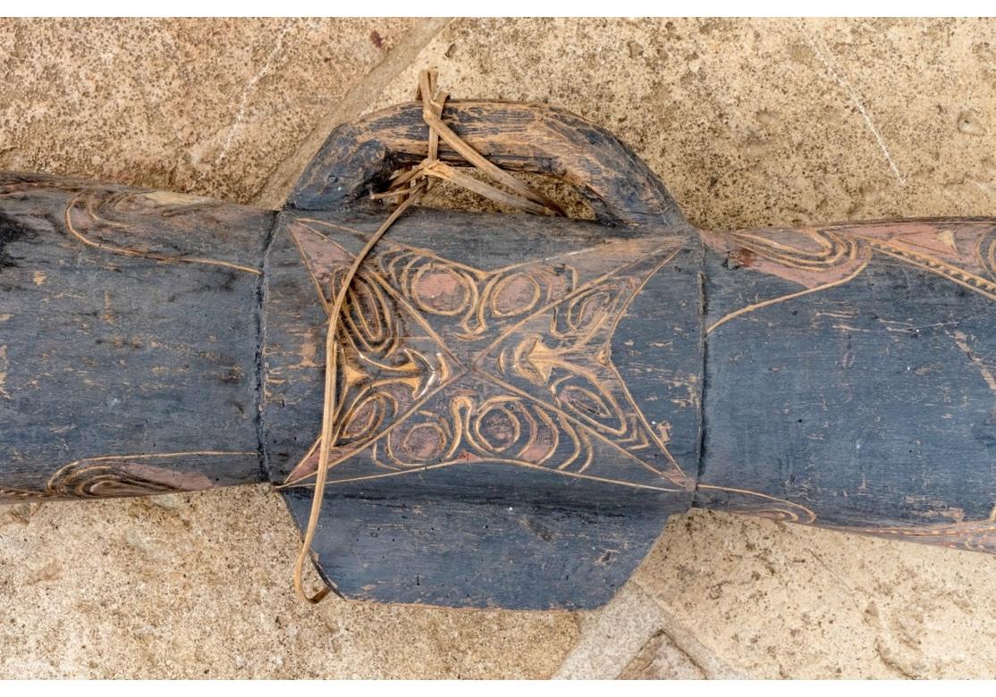 Tribu Asmat Tambor Manipulado Nueva Guinea Tribal en venta