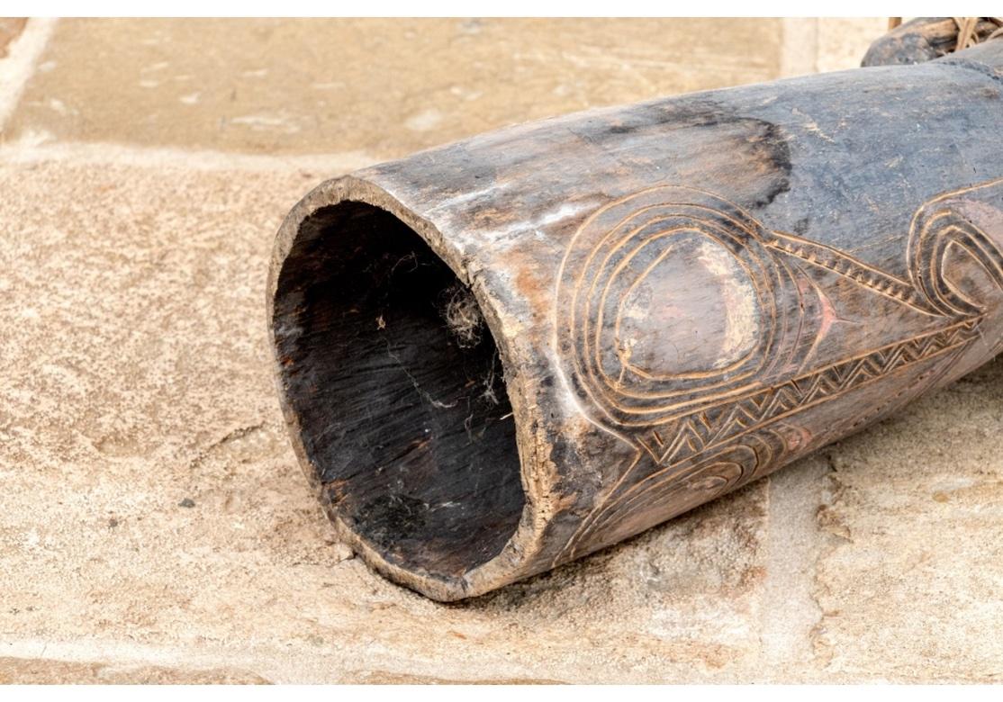 Tribu Asmat Tambor Manipulado Nueva Guinea Papú neoguineano en venta