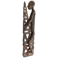 Asmat Tribe Irian Jaya Indonesian New Guinea Carved Ancestral Wood Figure