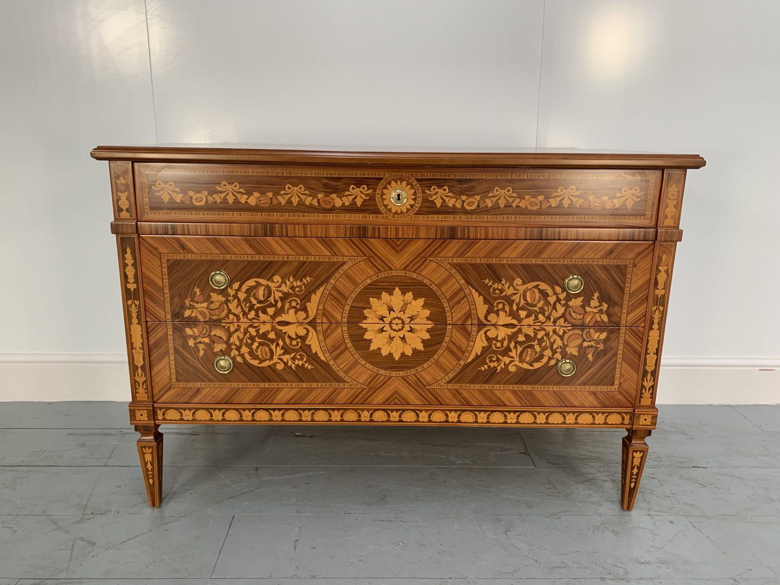 By choosing to view this listing, I can only assume you are familiar with the world-renown “Asnaghi” brand, and fully-understand the nature of what is on offer.

Asnaghi make pieces of furniture that are far more than just that. They create real