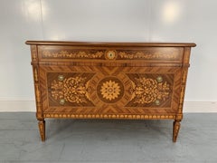 Asnaghi Inlaid Marquetry Cabinet Commode Chest of Drawers