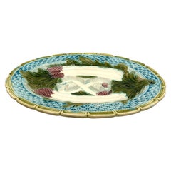 Asparagus Plate by Orchies Faience Manufactory, 19th century