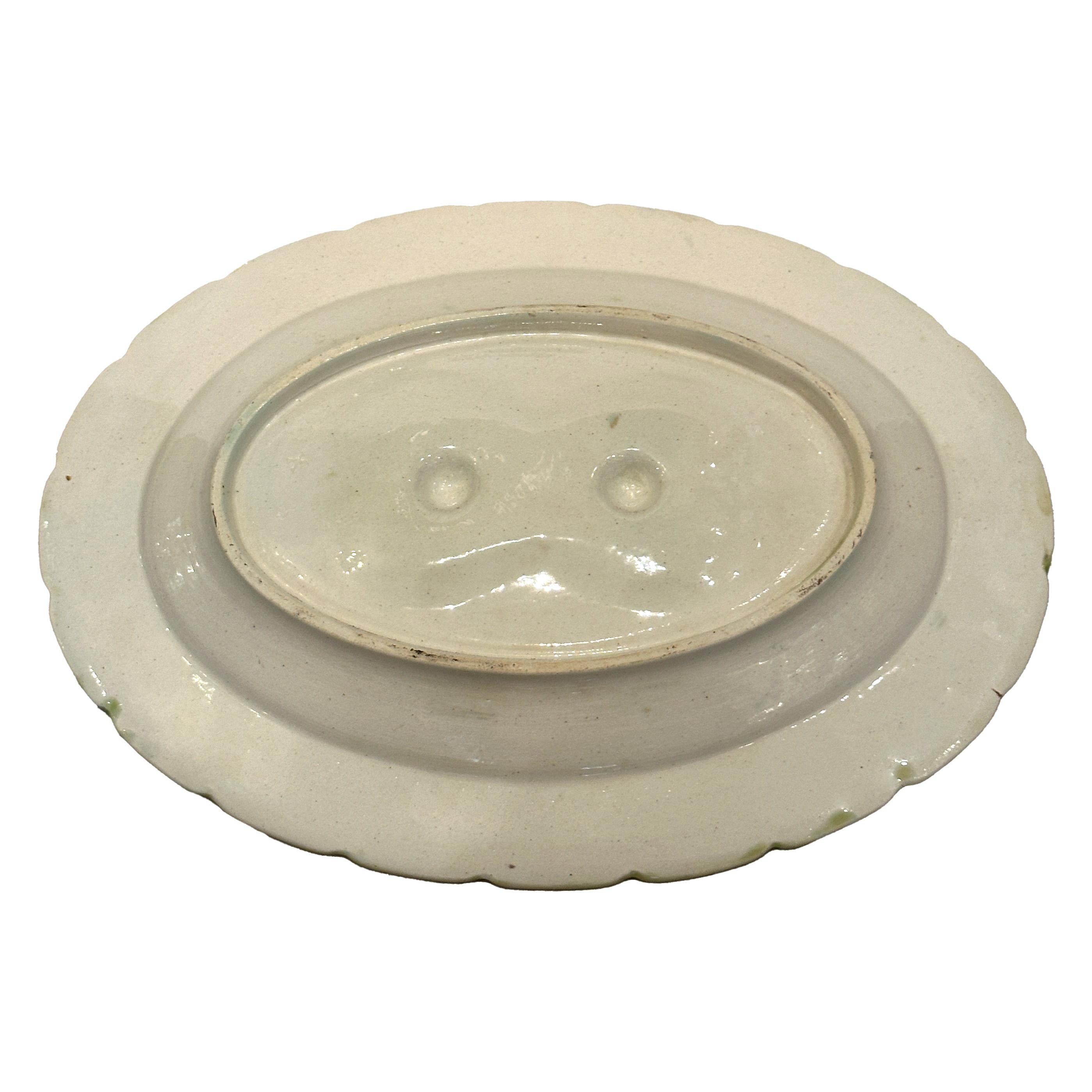 Spargelteller von Orchies Fayence Manufactory, 19. Jahrhundert (Französisch) im Angebot
