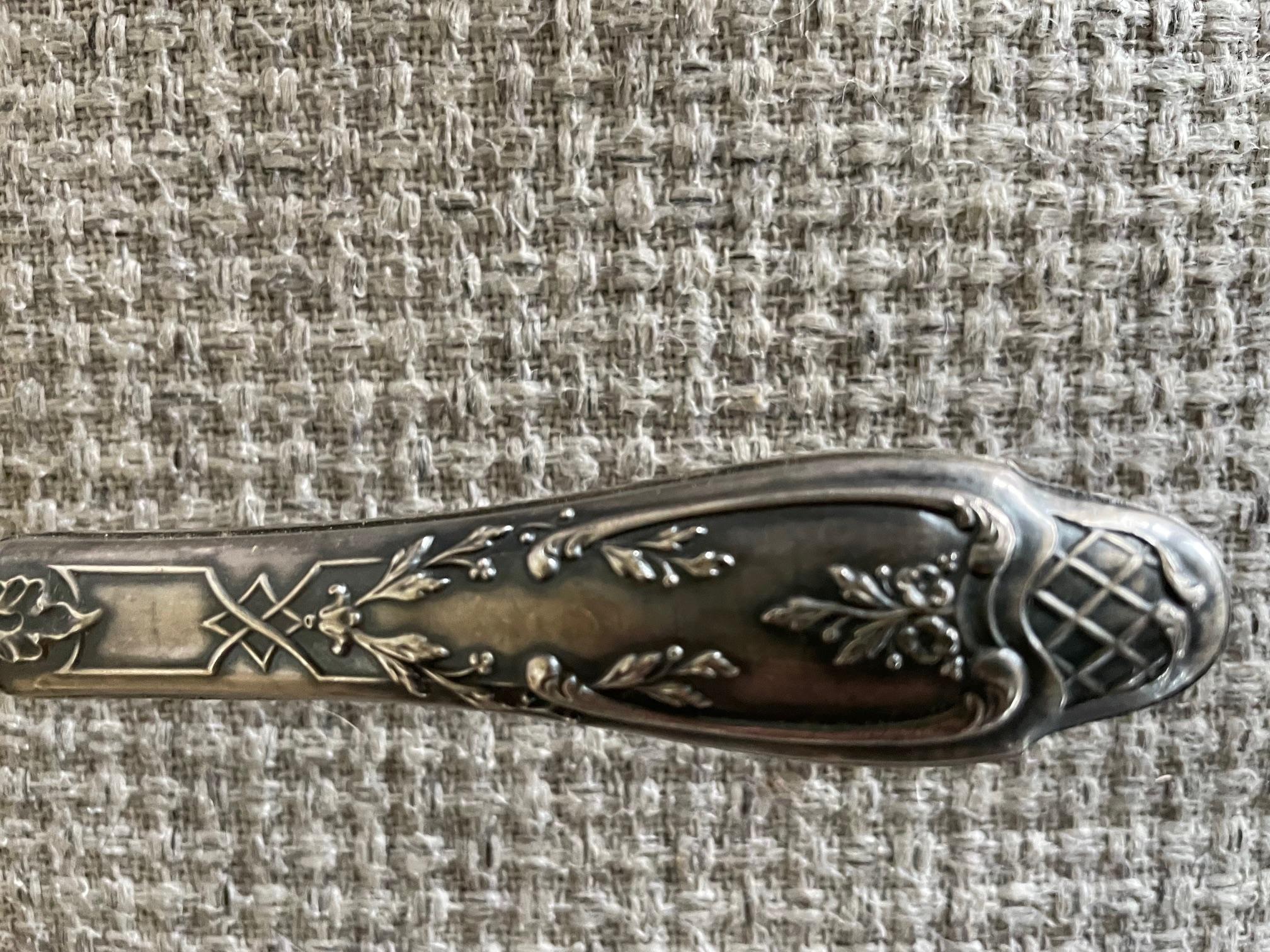 XIXe siècle Service de pelles à asperges. en vente
