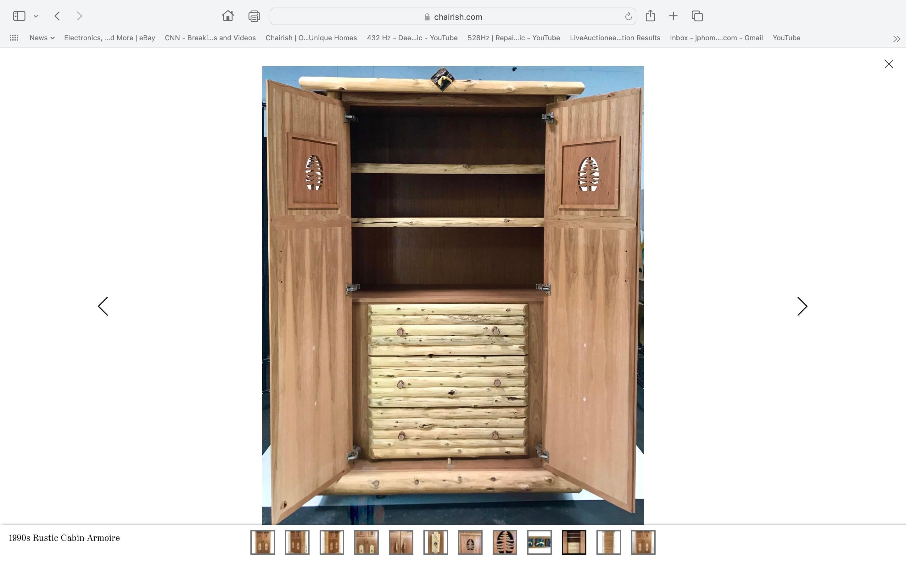 Aspen Rustic Cabin Dresser For Sale 3