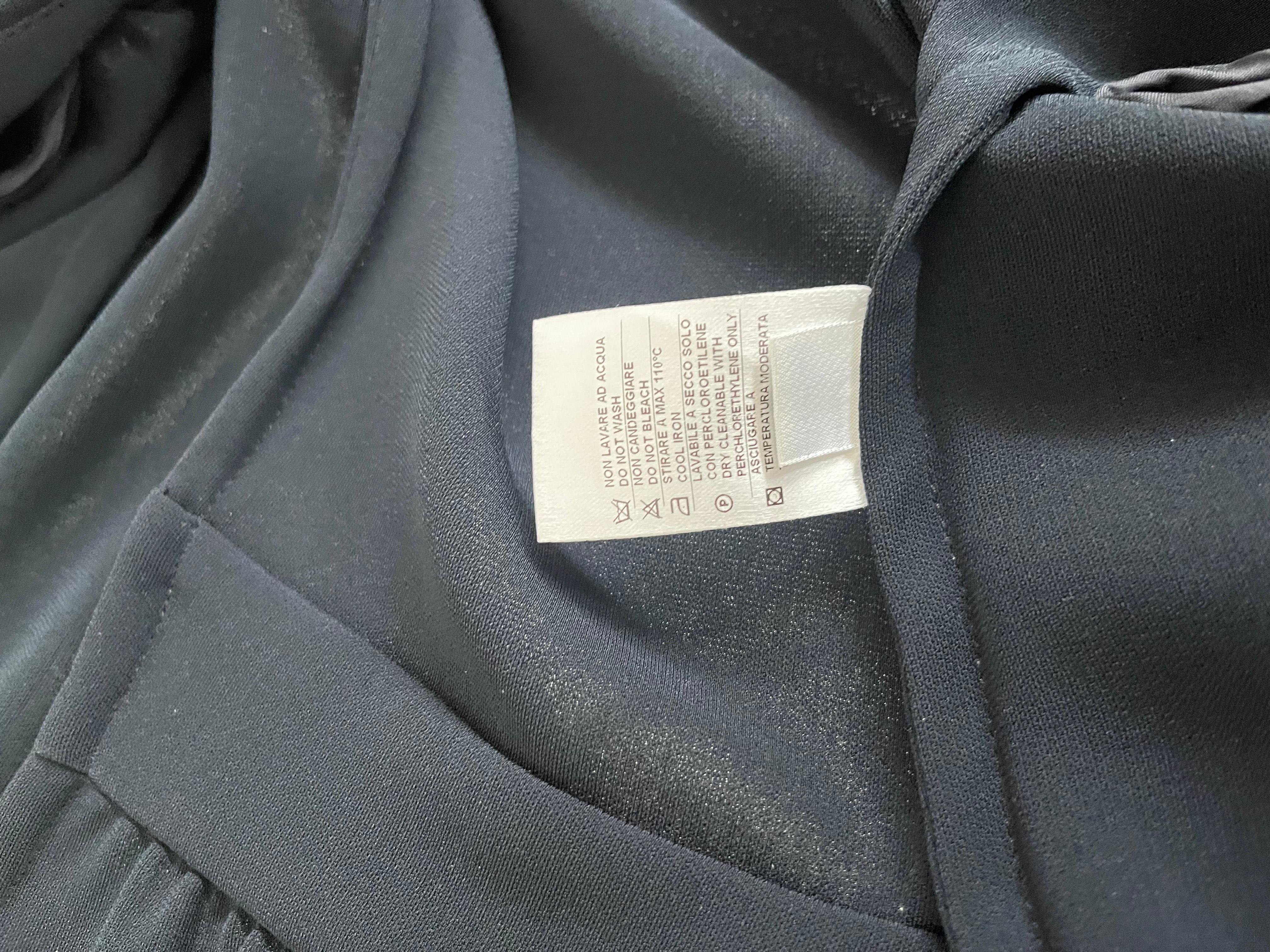 Aspesi Black Dress and Cropped Jacket Set – IT 46 – Made in Italy in vendita 7