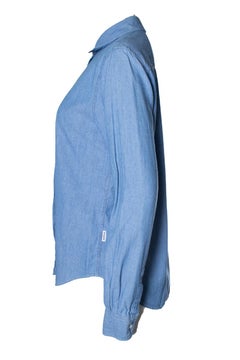 Aspesi, blue denim shirt