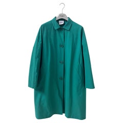 Aspesi “Mostacciolo” Emerald Green Technical Coat – Minimalist Italian Icon