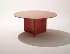 Aspic Round Concrete Dining Table for OUTDOOR use.