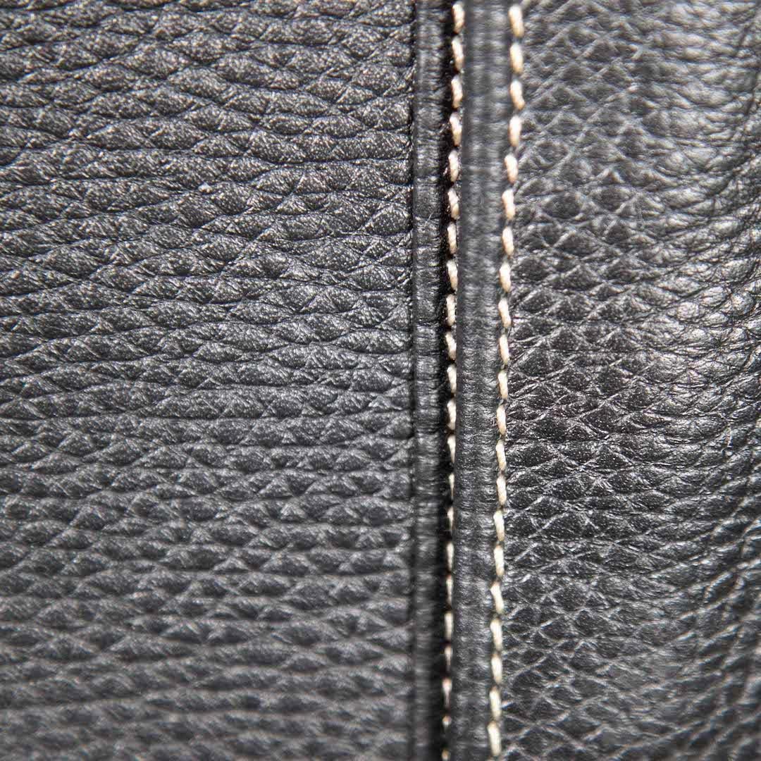 Aspinal of London Black Leather Large Travel Case 2