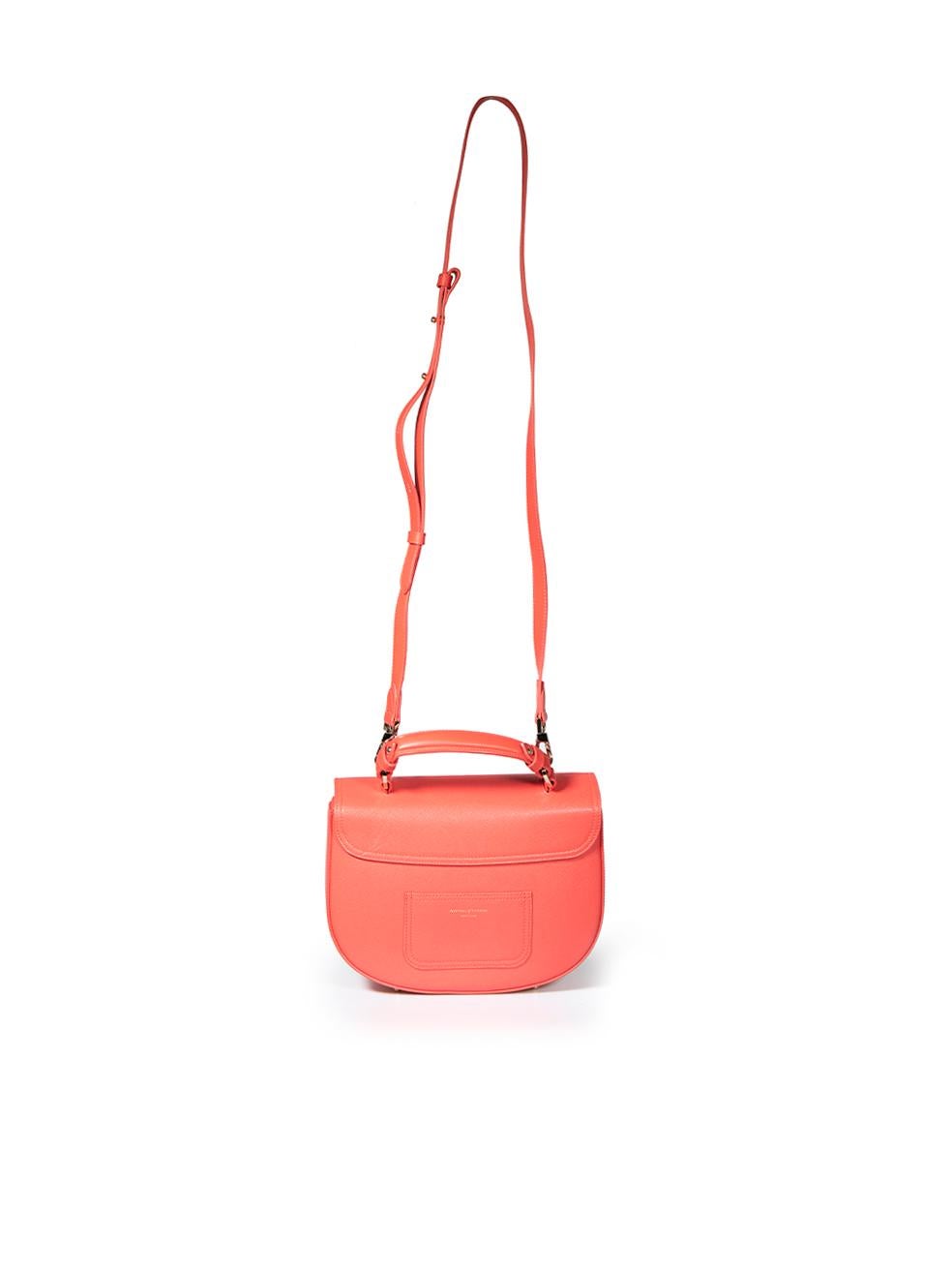 Women's Aspinal of London Coral Leather Portobello Top Handle Bag