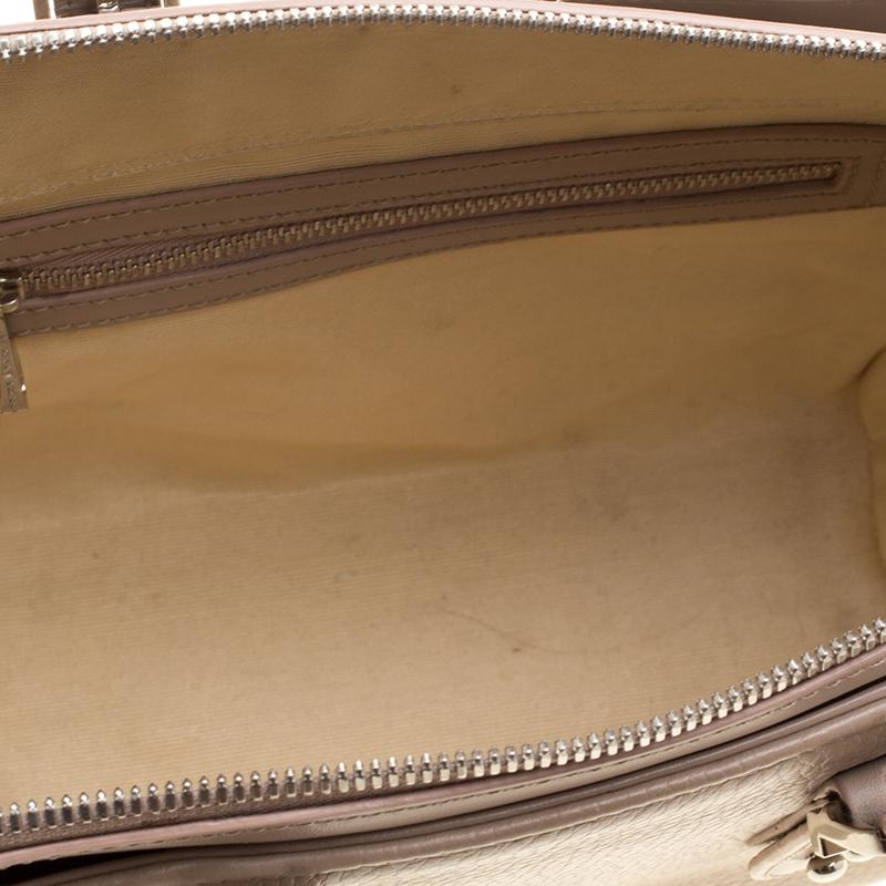 Aspinal Of London Dusty Pink Leather Mini Marylebone Tote In Good Condition In Dubai, Al Qouz 2