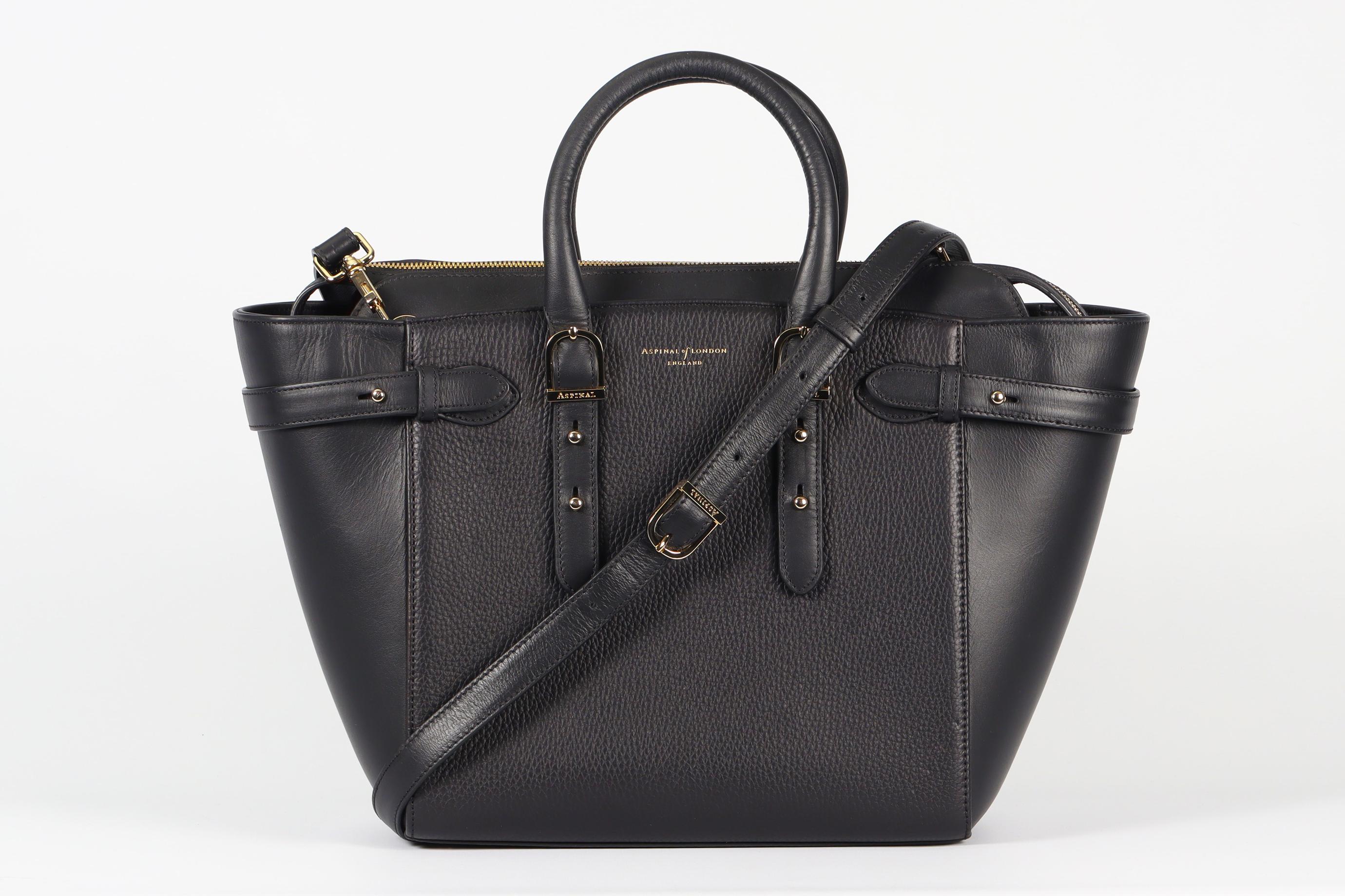 Women's Aspinal Of London Leather Tote Bag For Sale