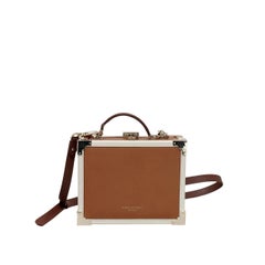 Aspinal of London Lion Head Box Trunk Crossbody Bag