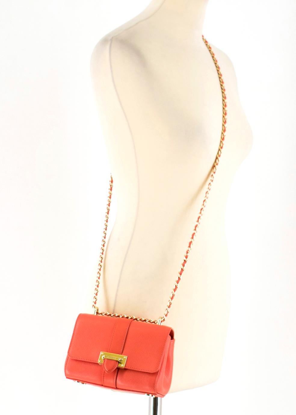 Red Aspinal of London Micro Lottie Bag 