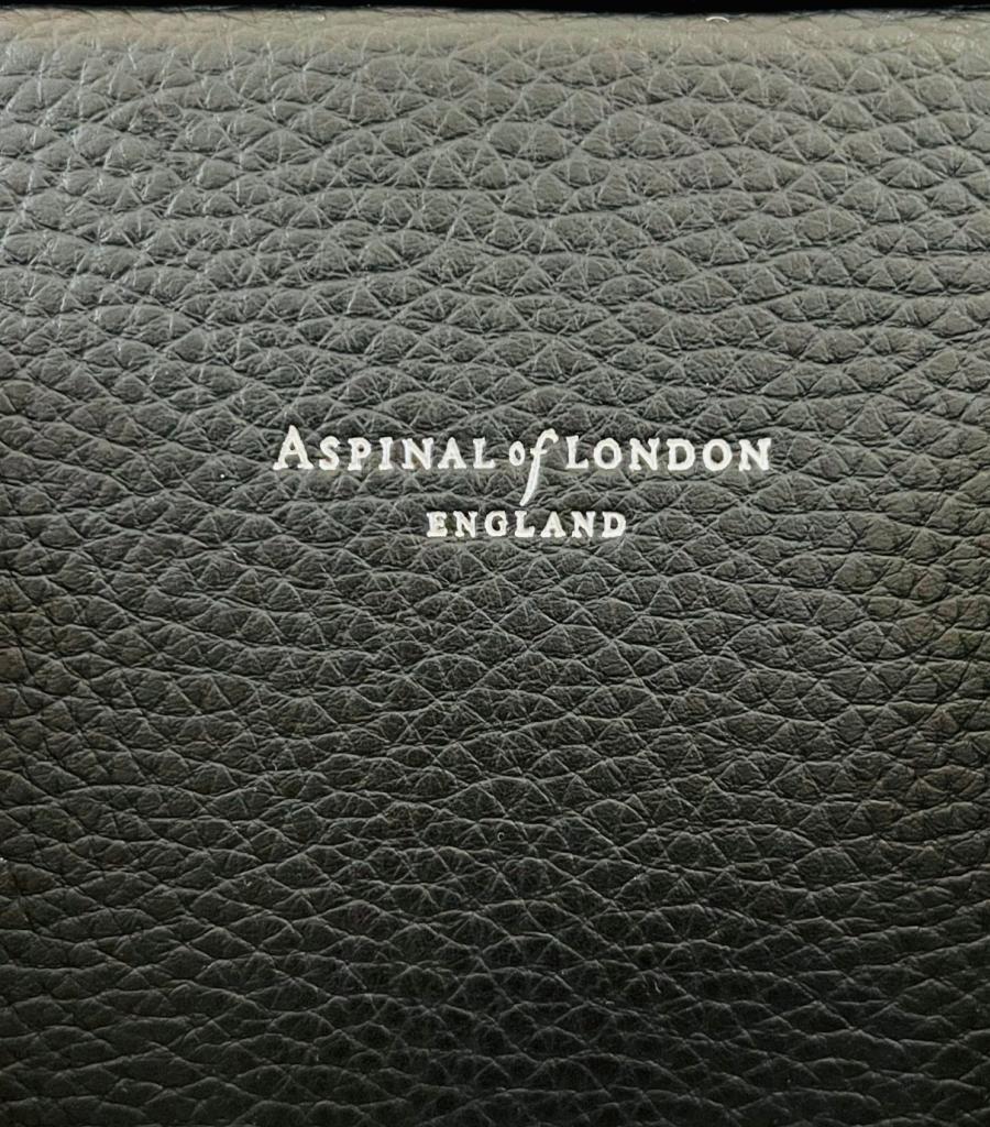 Aspinal Of London Mount Street Leather Laptop Briefcase Bag 7