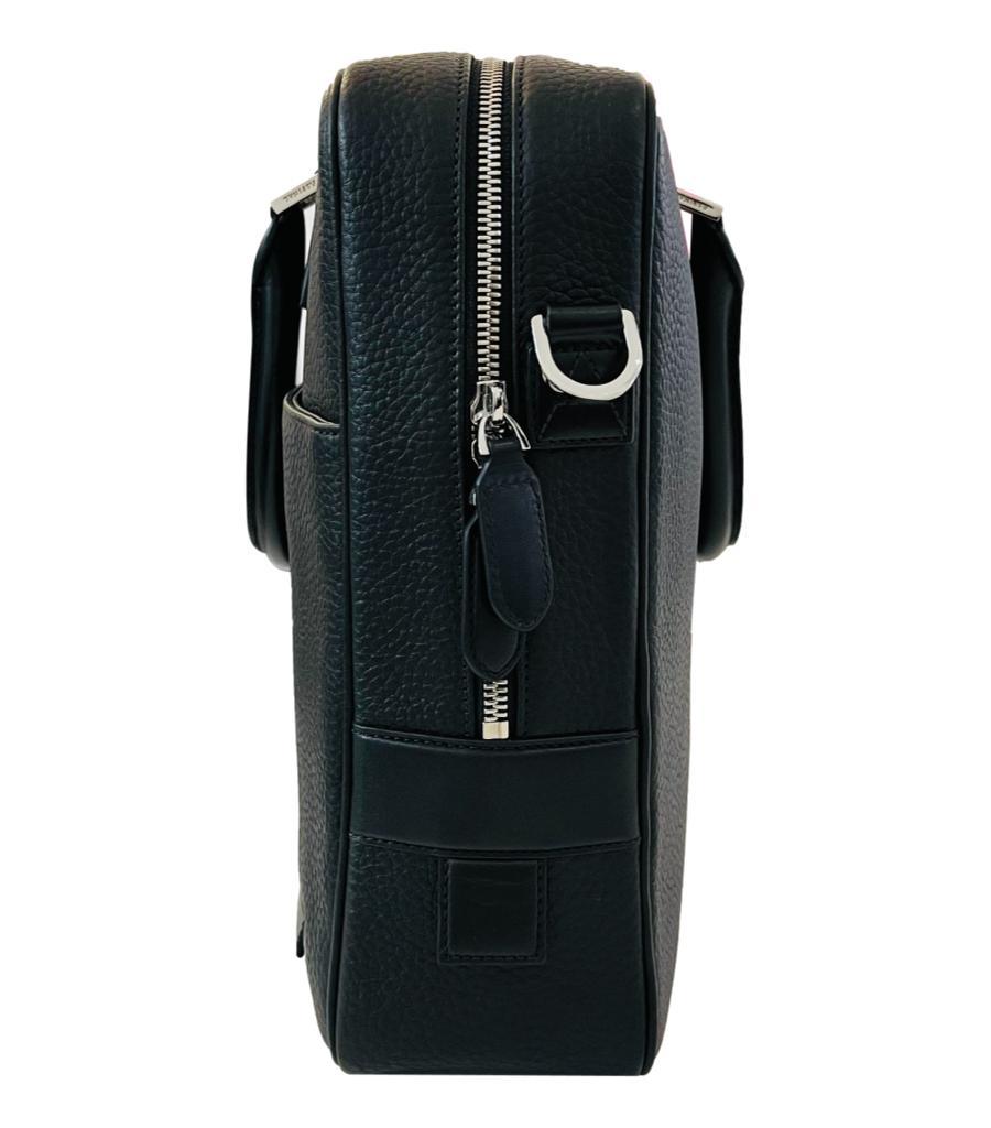 Women's Aspinal Of London Mount Street Leather Laptop Briefcase Bag