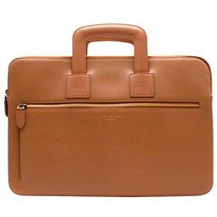 Aspinal of London Tan Connaught Document Case 