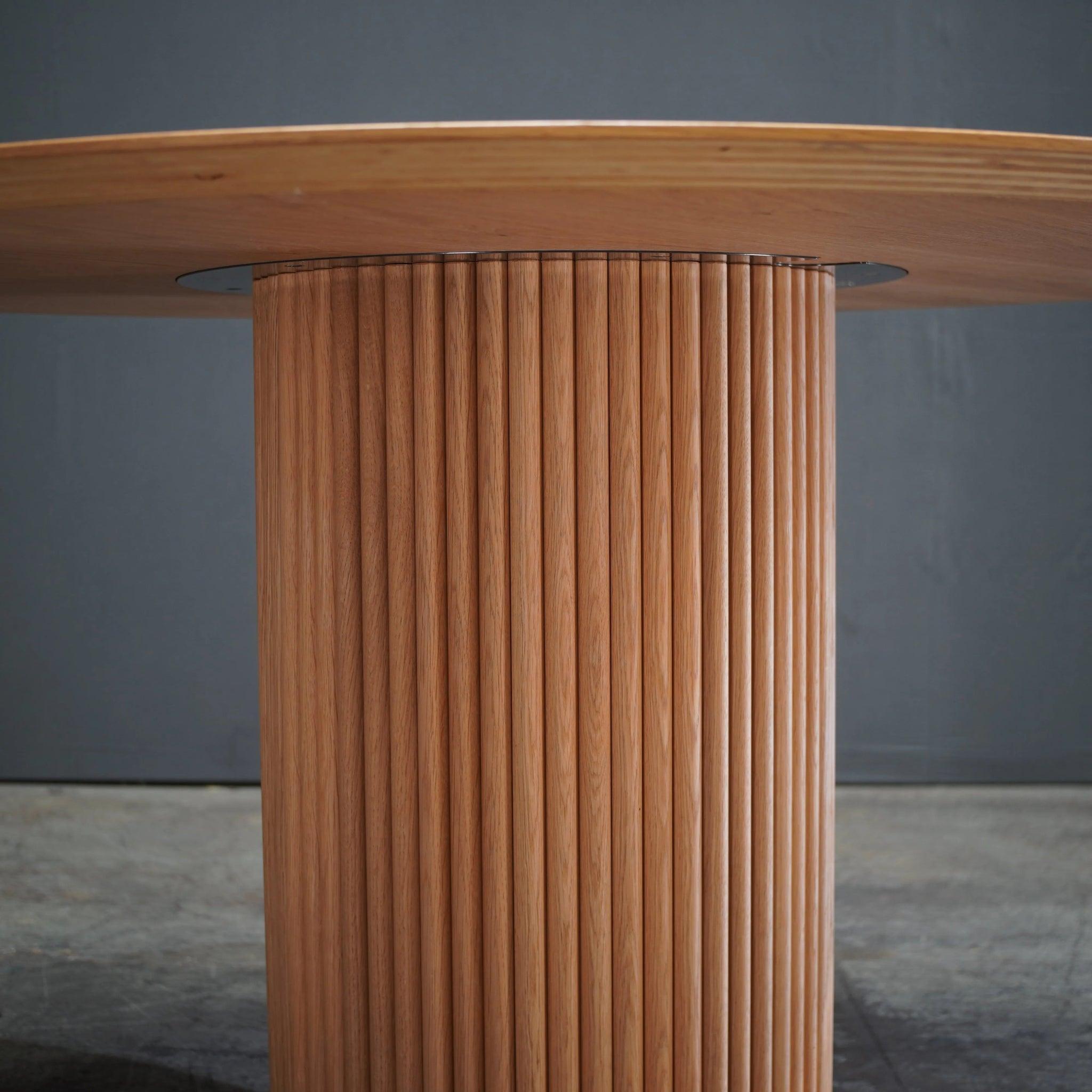 Asplund Oak Palais Royal Dining table by Anya Sebton and Eva Lilja Lowenheilm 1