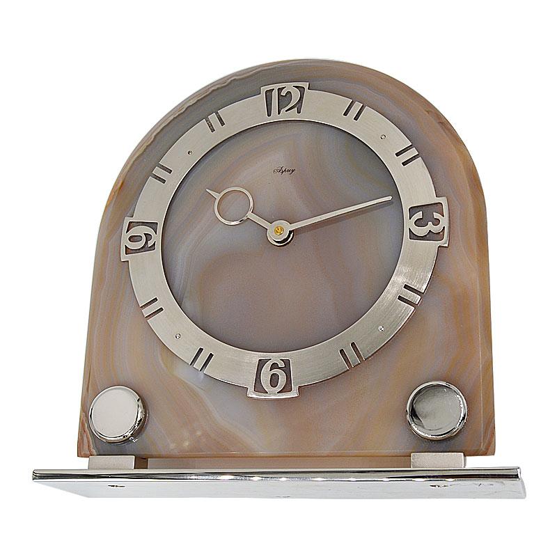 agate desk clock