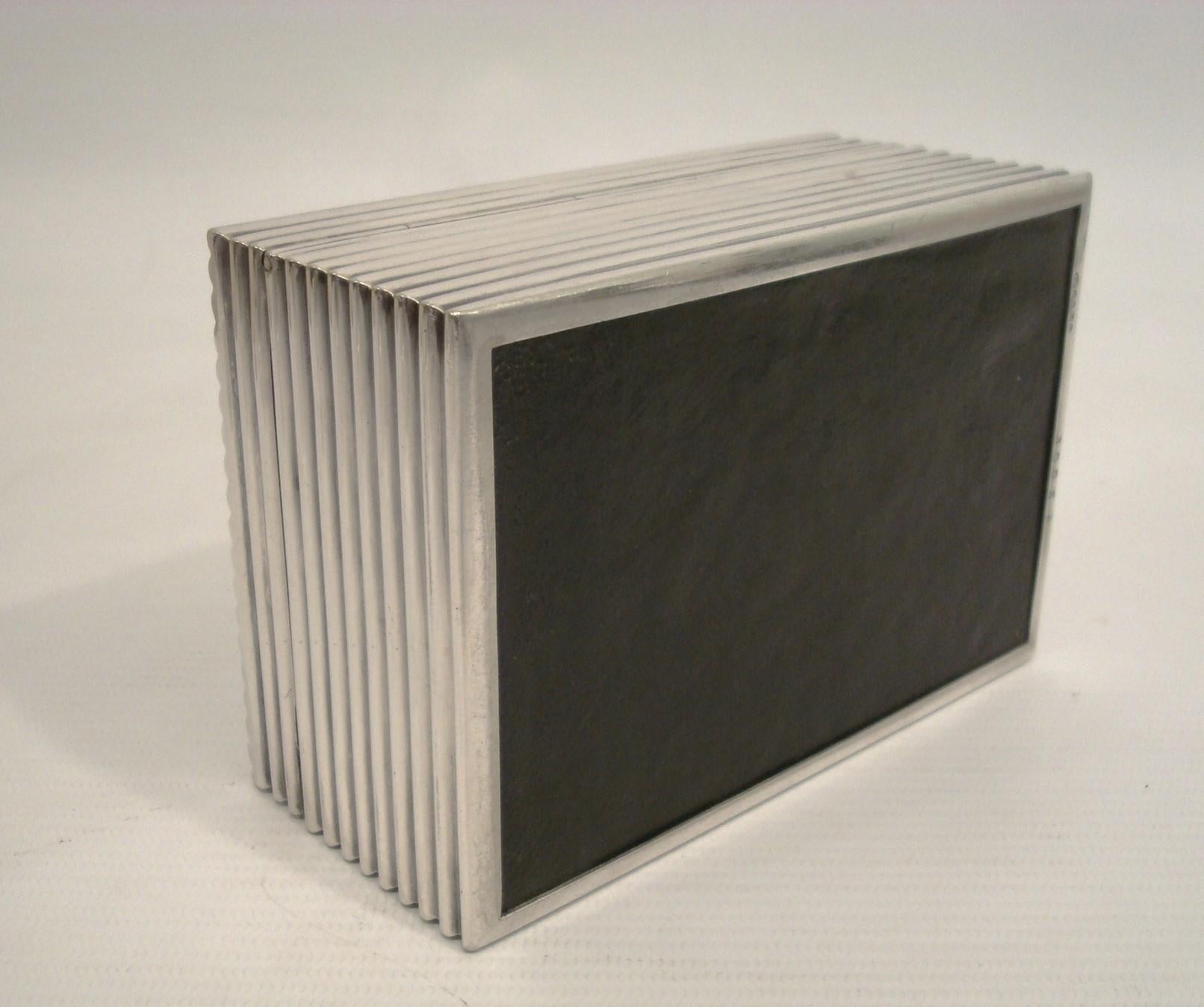 Asprey Art Deco Cigarettes Box. 1930´s For Sale 2