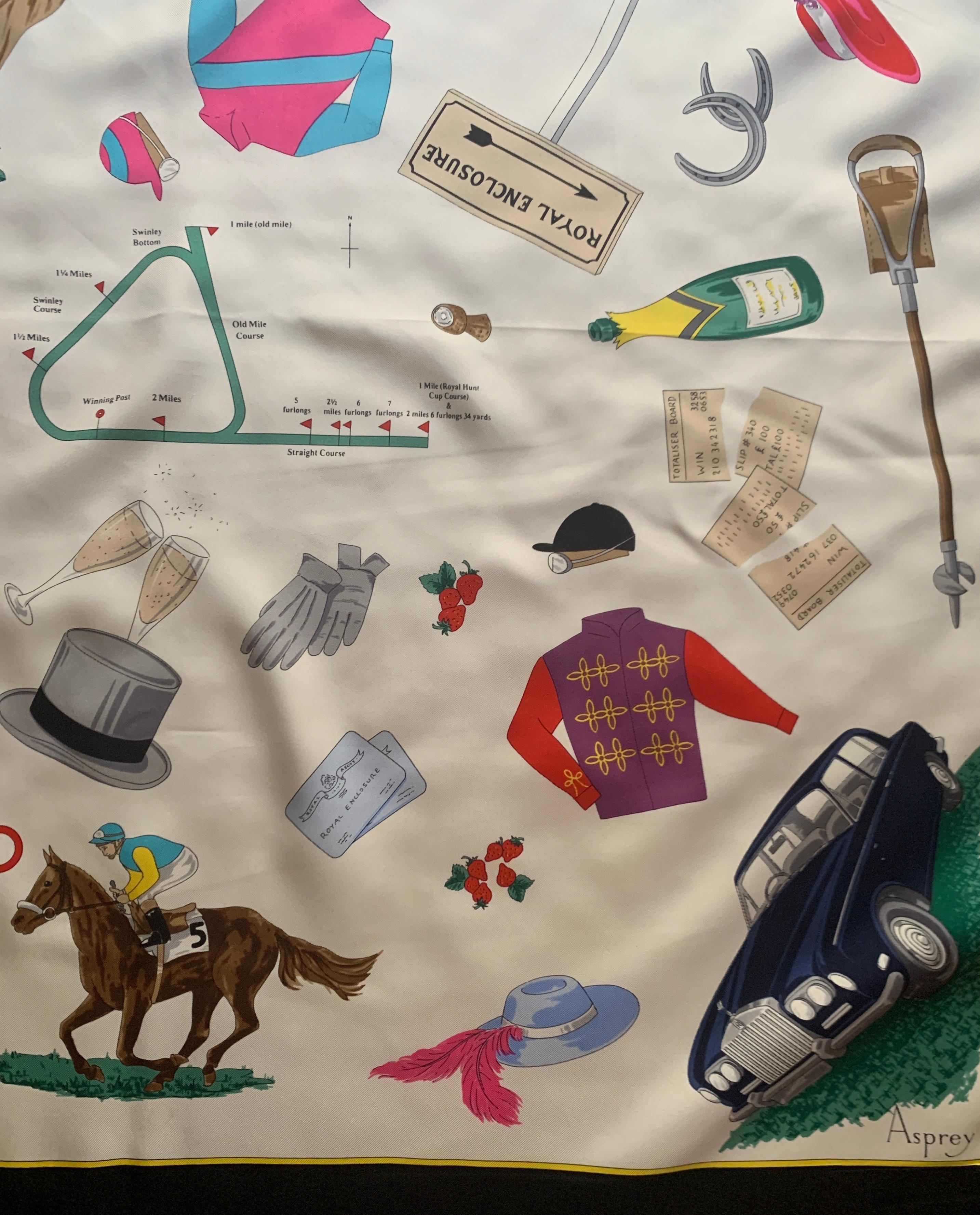 horse racing scarves