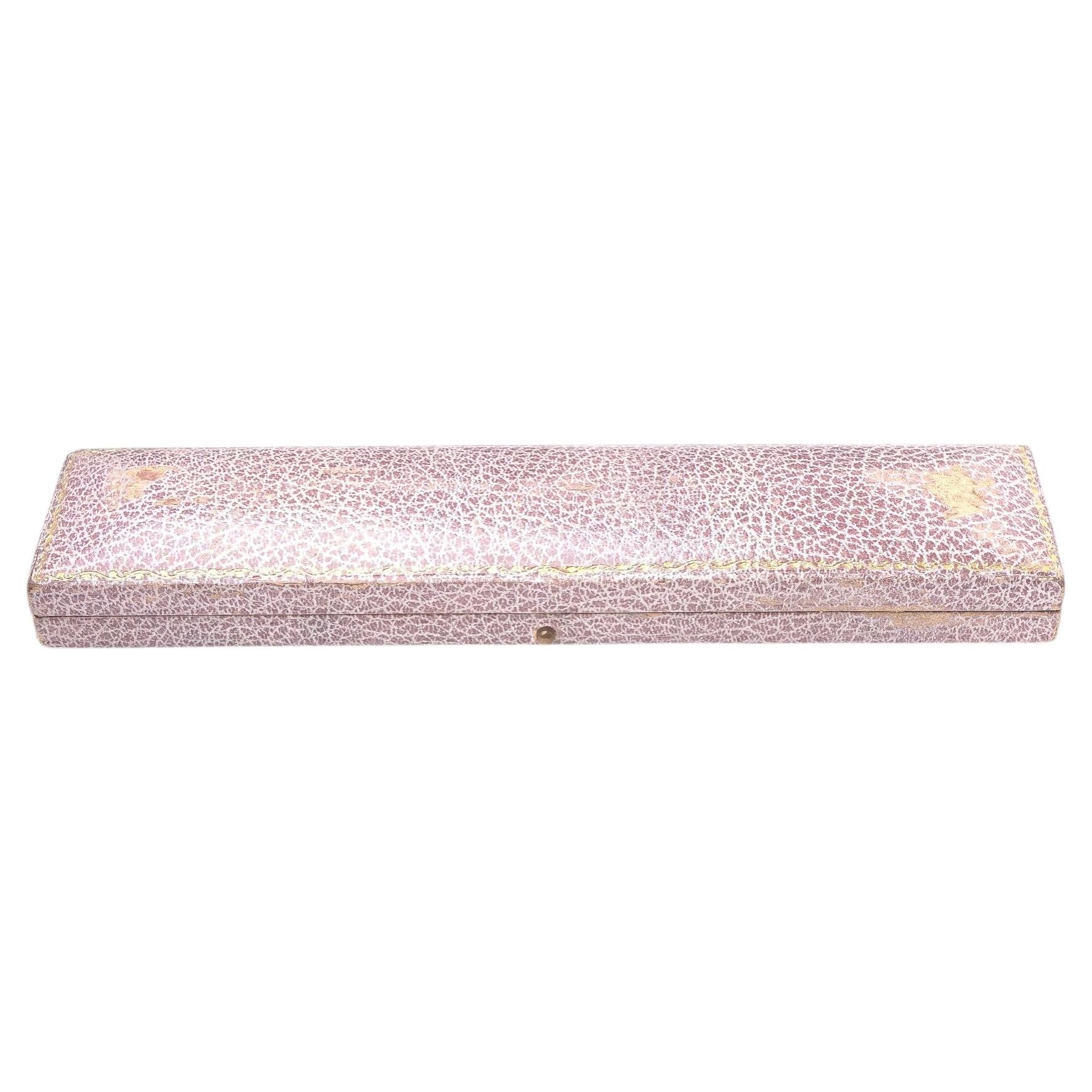 Asprey Bond Street London - Scatola per braccialetti e collane rosa vintage