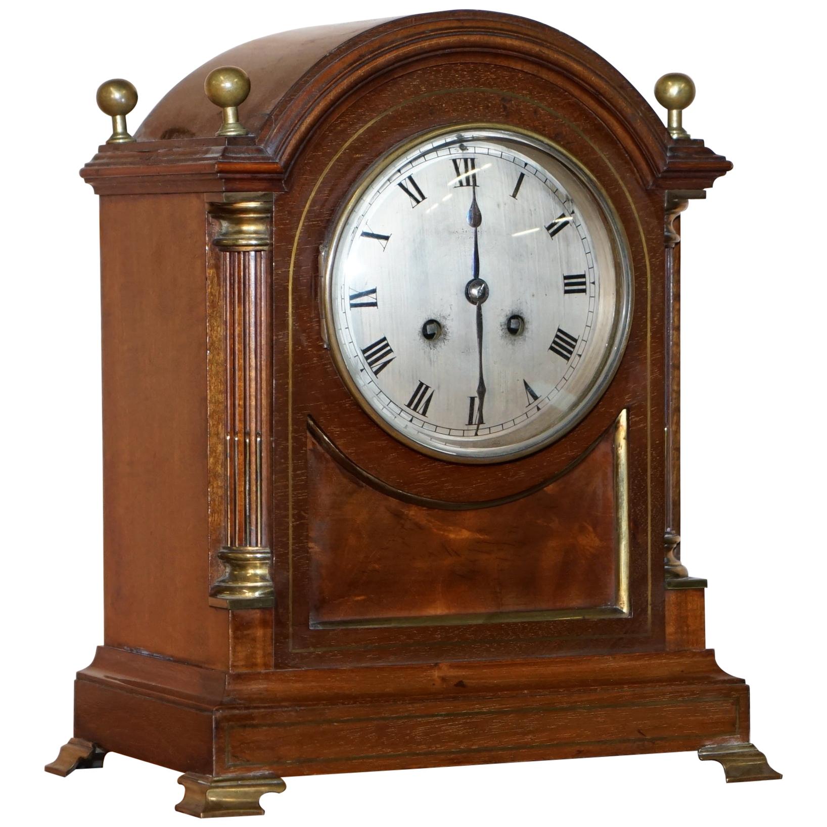 Asprey Bond Street Mantle Clock circa 1860 for Light Restoration Lovely Piece