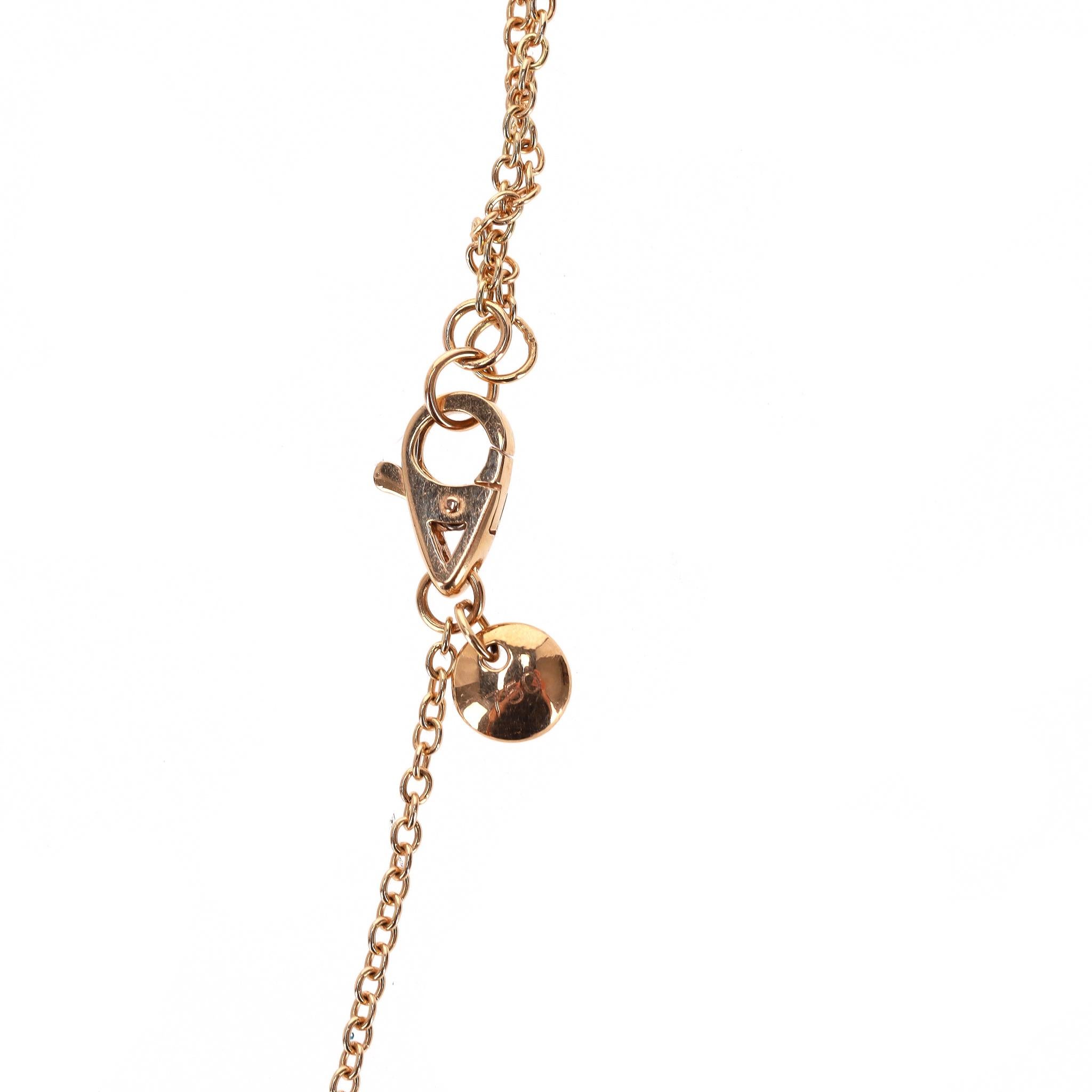 Ciondolo Chaos di Asprey con ametista, kunzite e diamante in oro rosa 18 carati in vendita 2