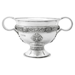 Asprey & Co 1930s Lindisfarne Style Sterling Silver Sugar/ Bon Bon Bowl