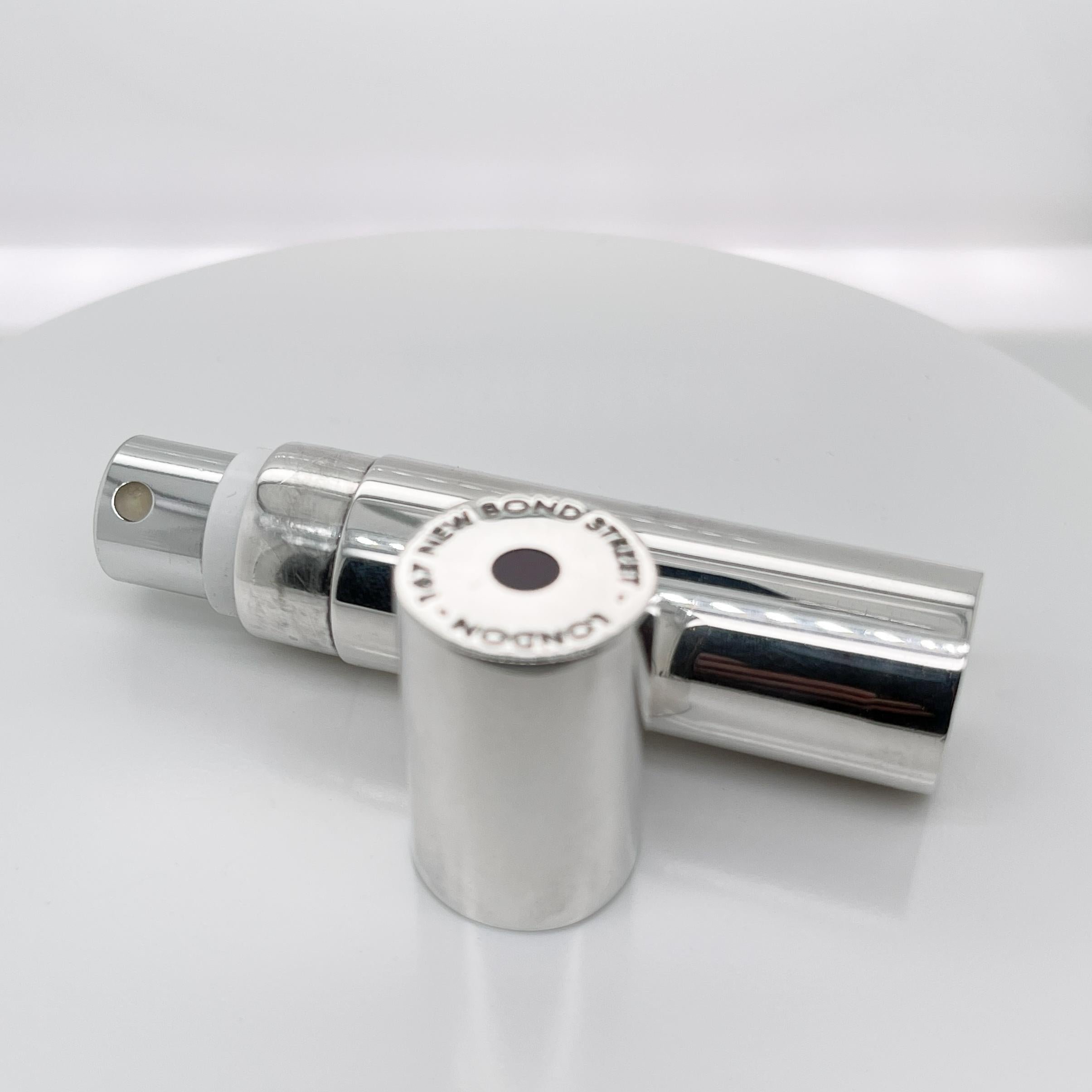 Asprey & Co. London Perfume Atomizer & Sterling Silver Case For Sale 6