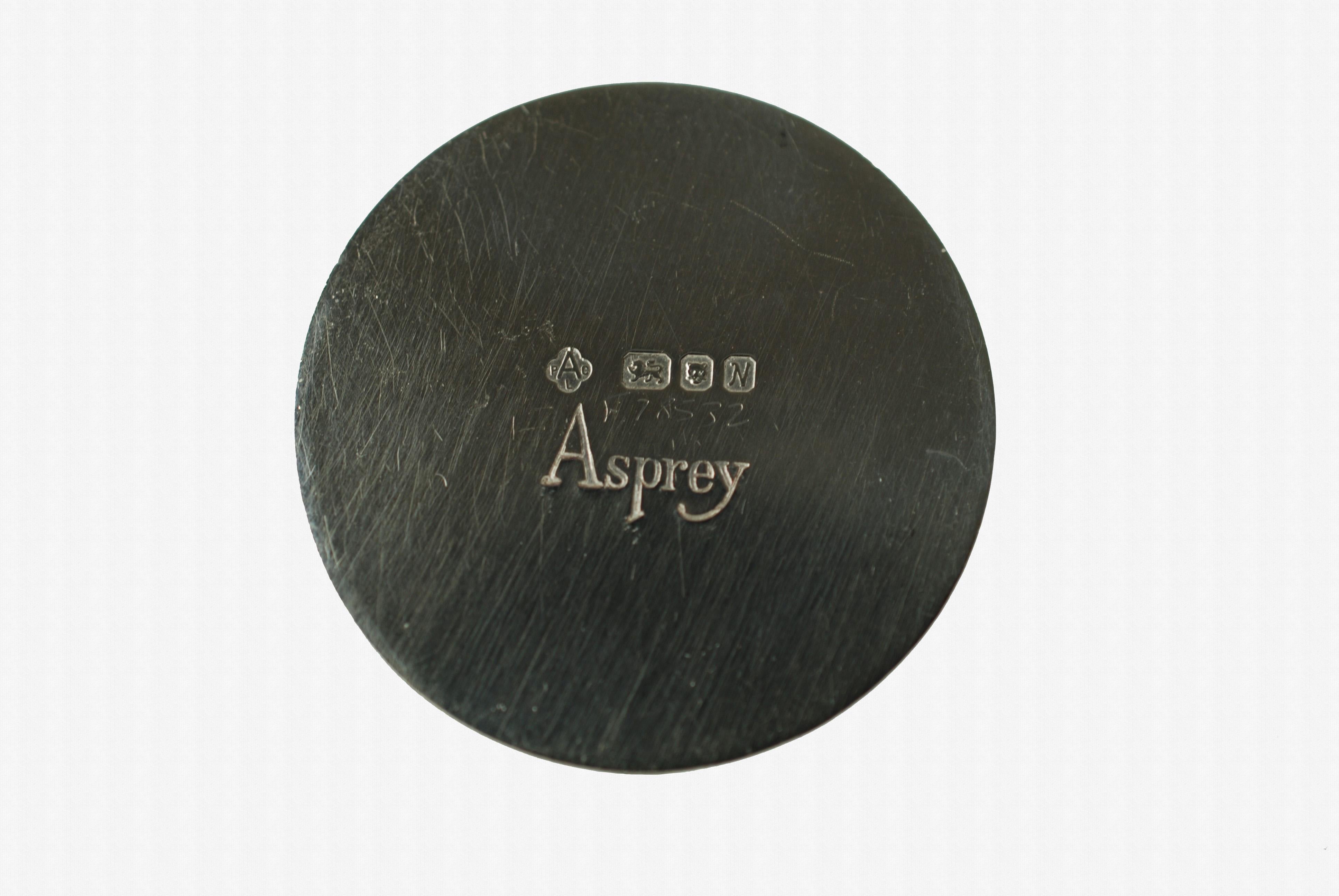 Asprey & Co Sterling Silver Cased Swan Motif Menu Place Card Holders Set of 12 en vente 2