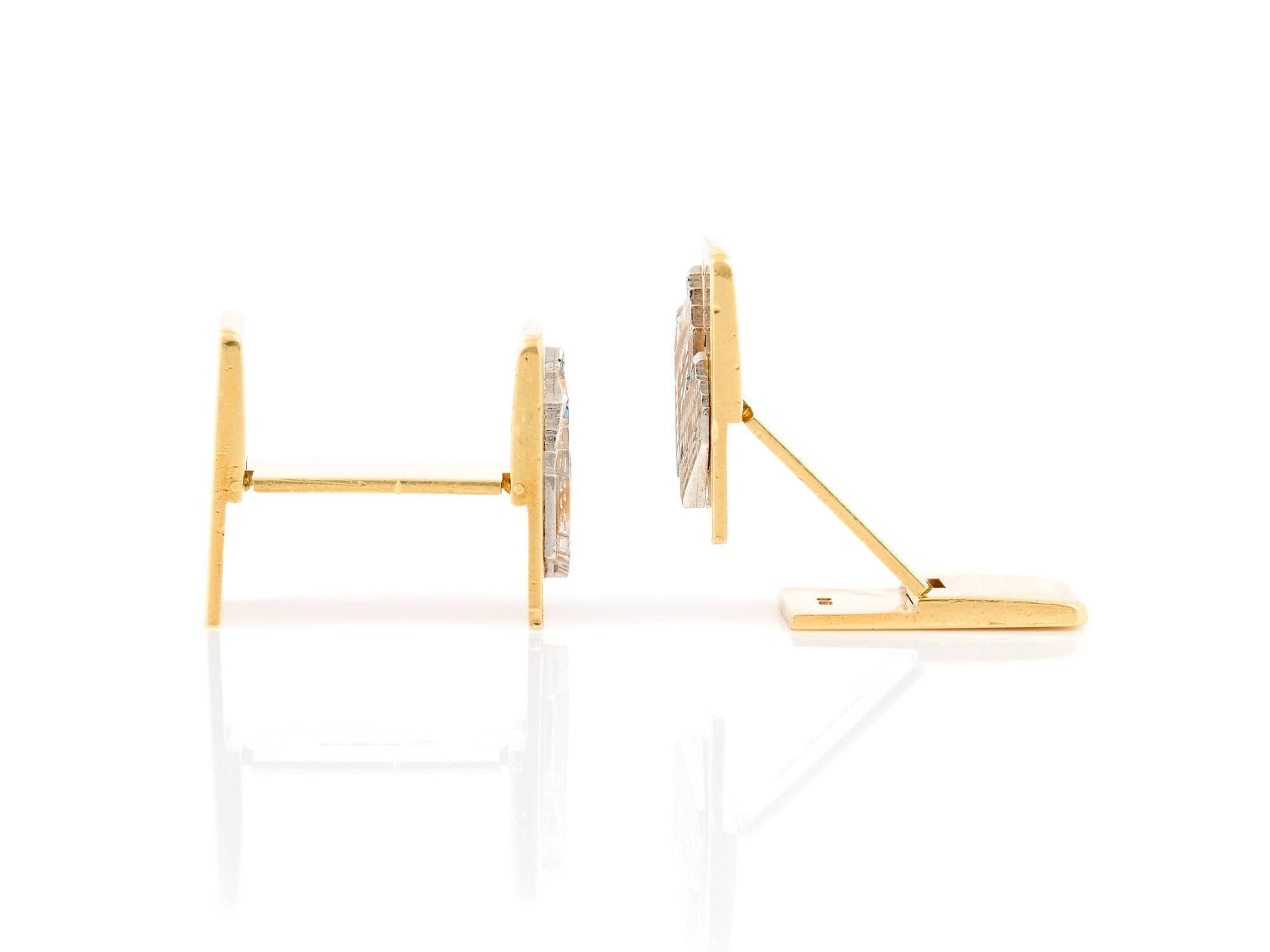 Men's Asprey Cufflinks For Sale