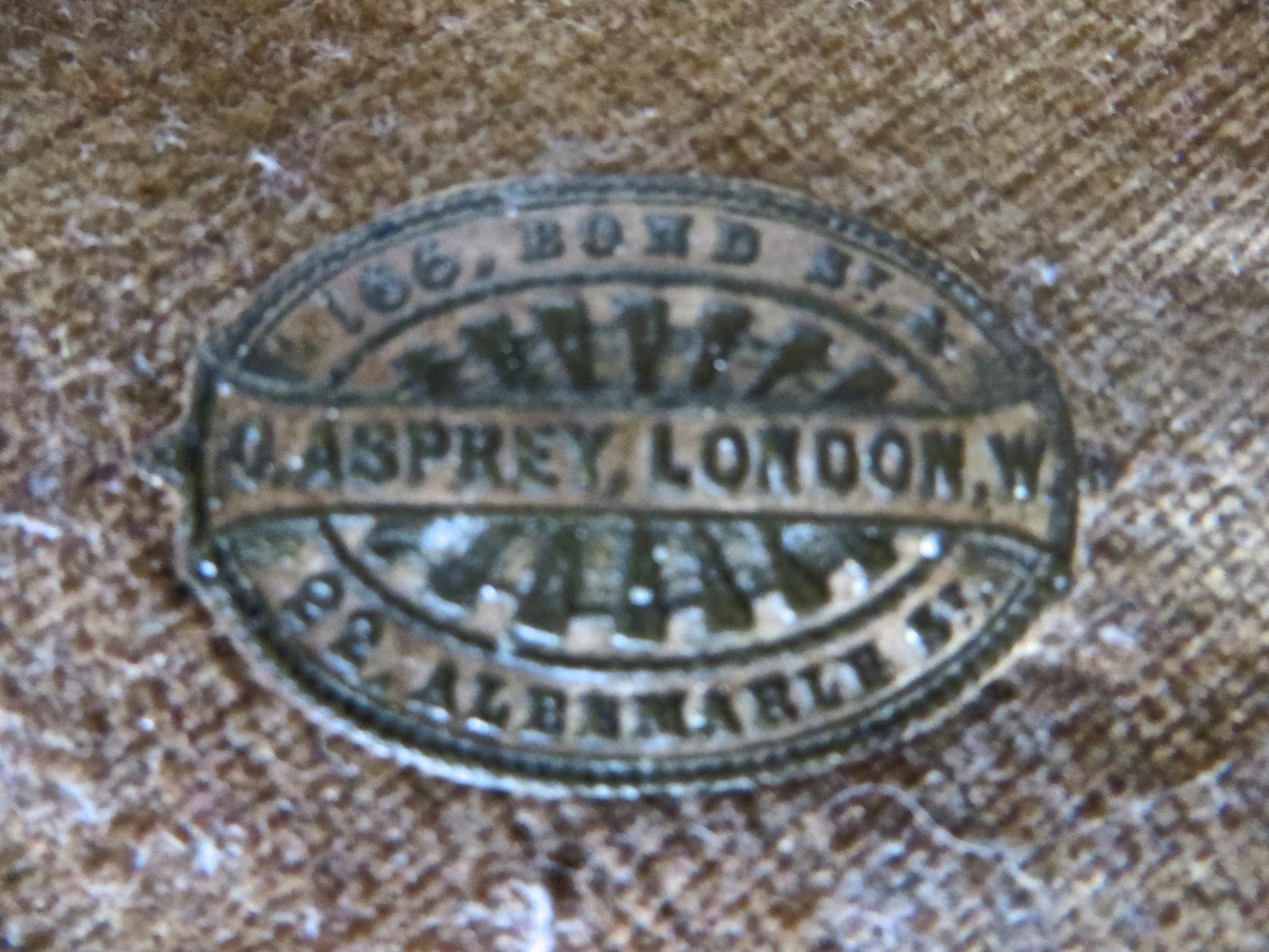 Late 19th Century Asprey Desk Set and Document Holder, English, circa 1875 For Sale